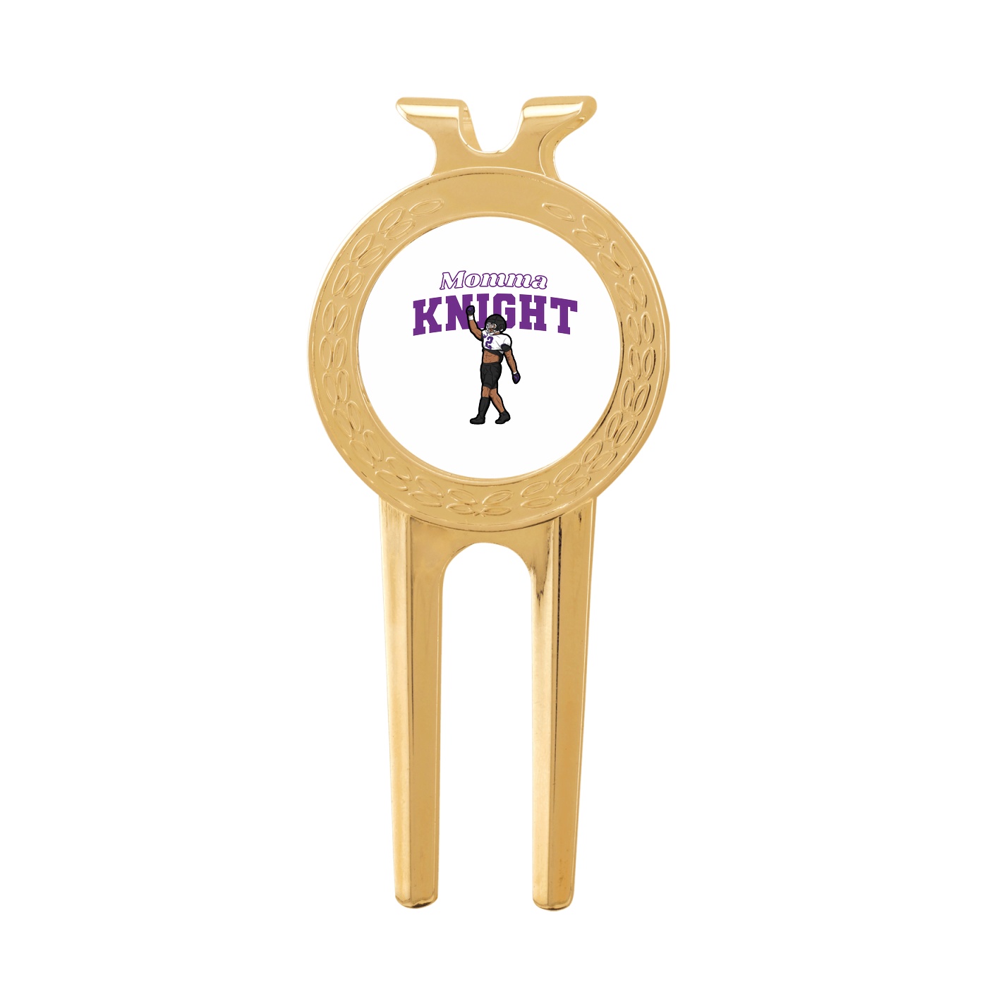 Divot Tool with Ball Marker — Mothers Day Block in Classic