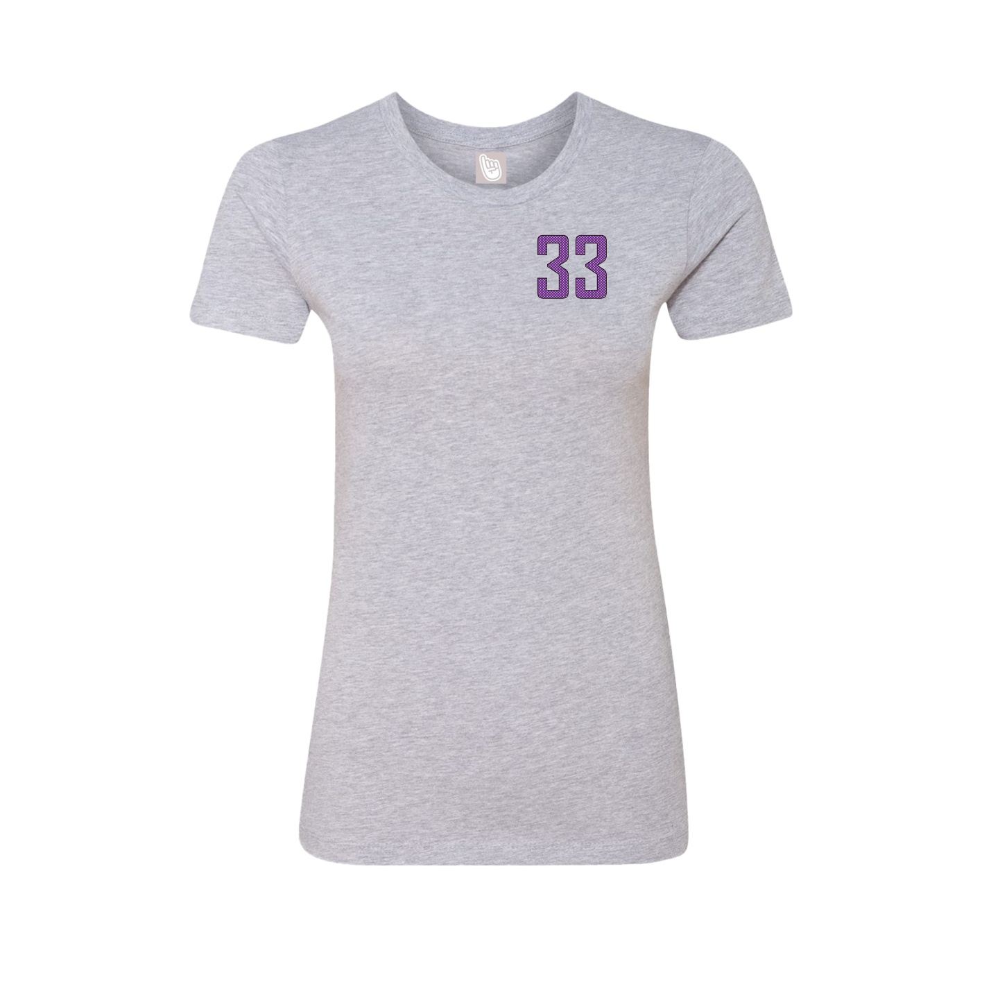 Womens Tee — Front Shirsy in Grey
