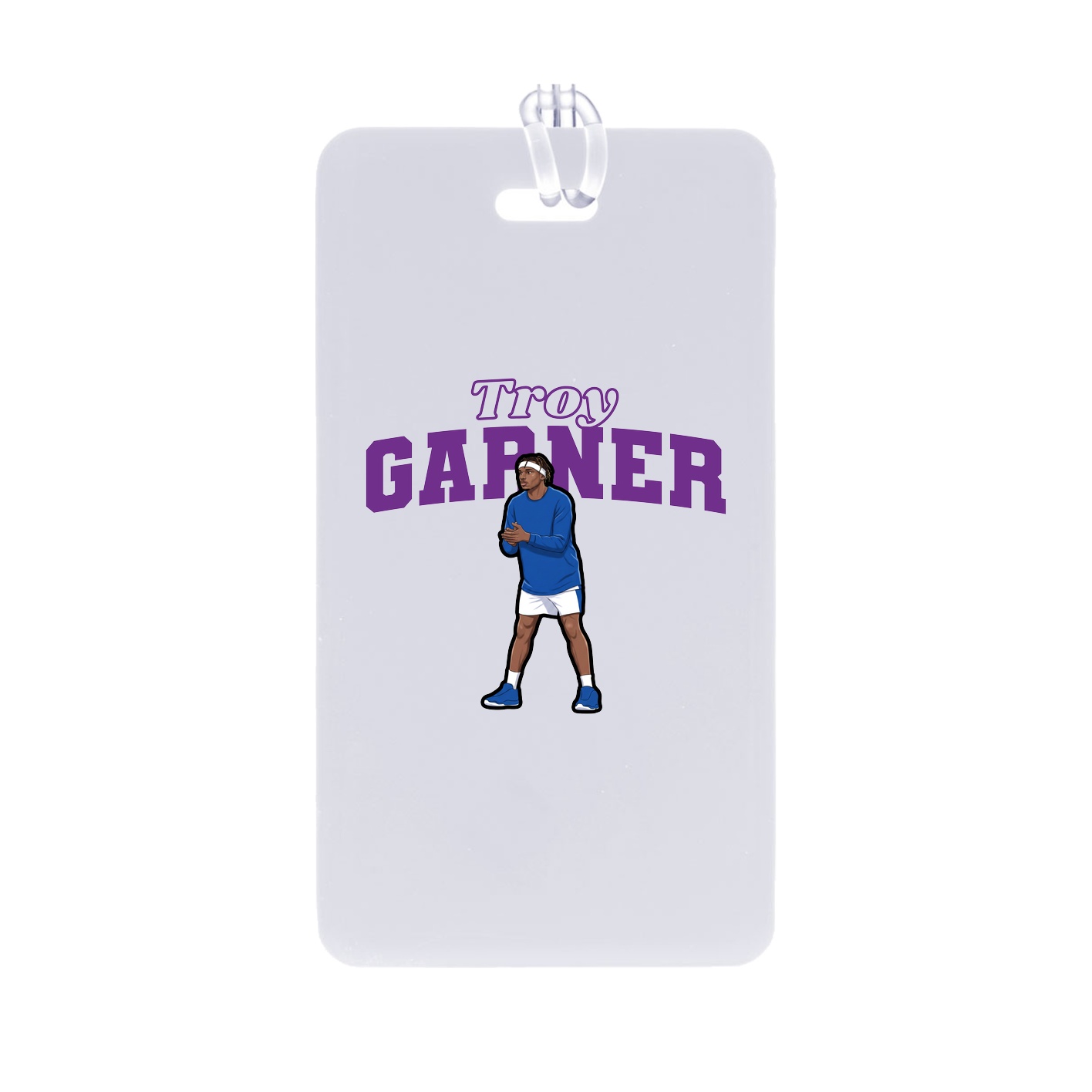 Bag Tag — Name Arch in Classic