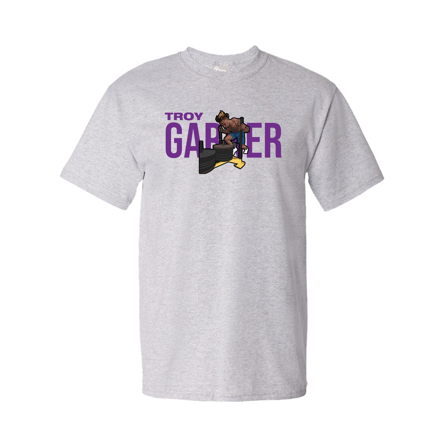 Youth Tee — Player Name in Grey