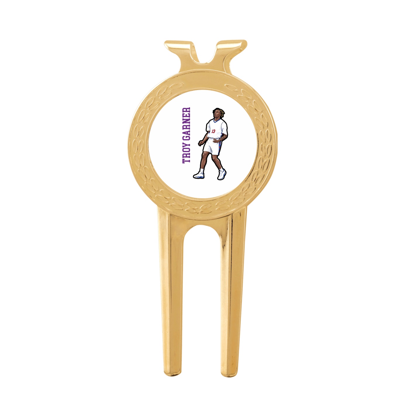 Divot Tool with Ball Marker — Name Vertical in Classic