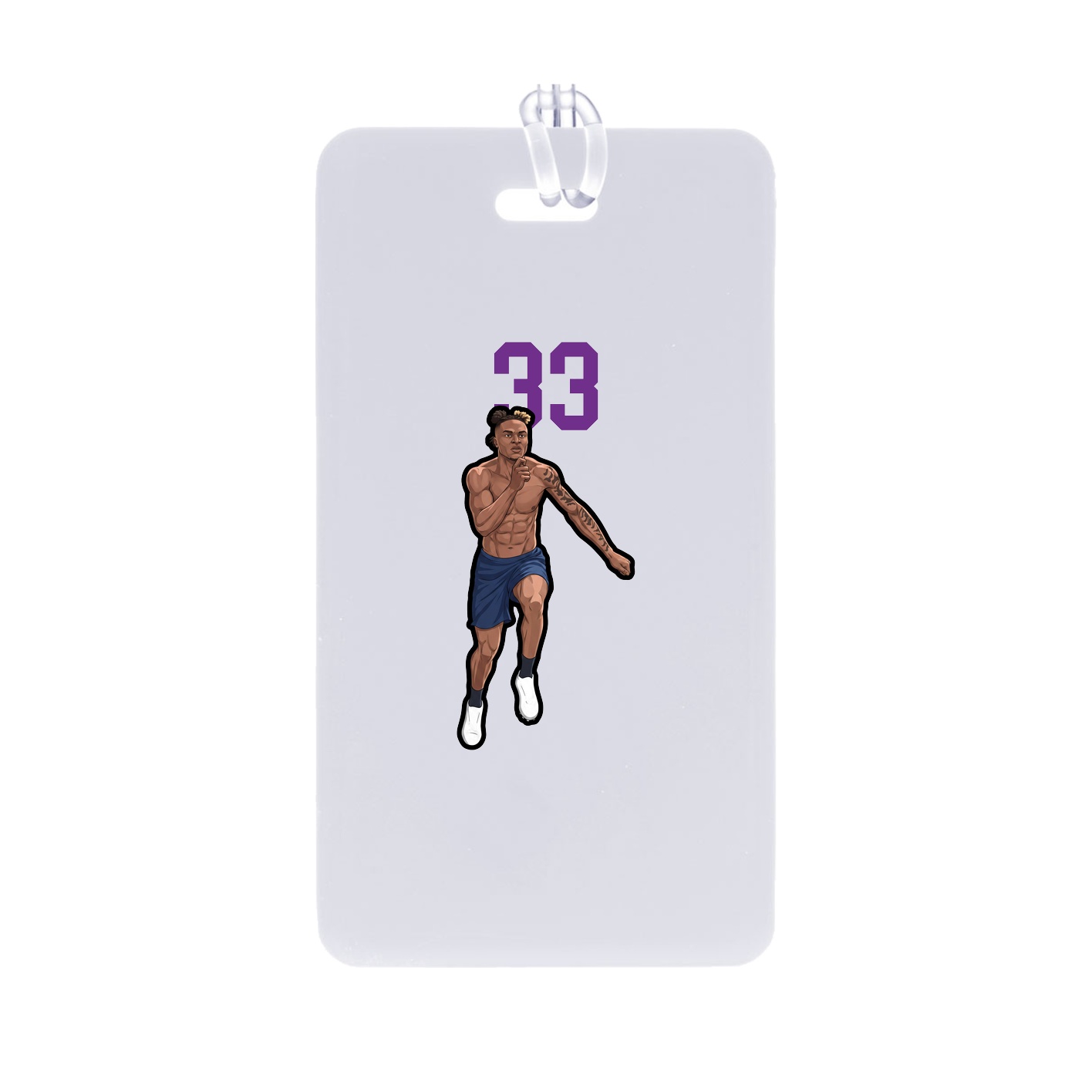 Bag Tag — Number Top in Classic