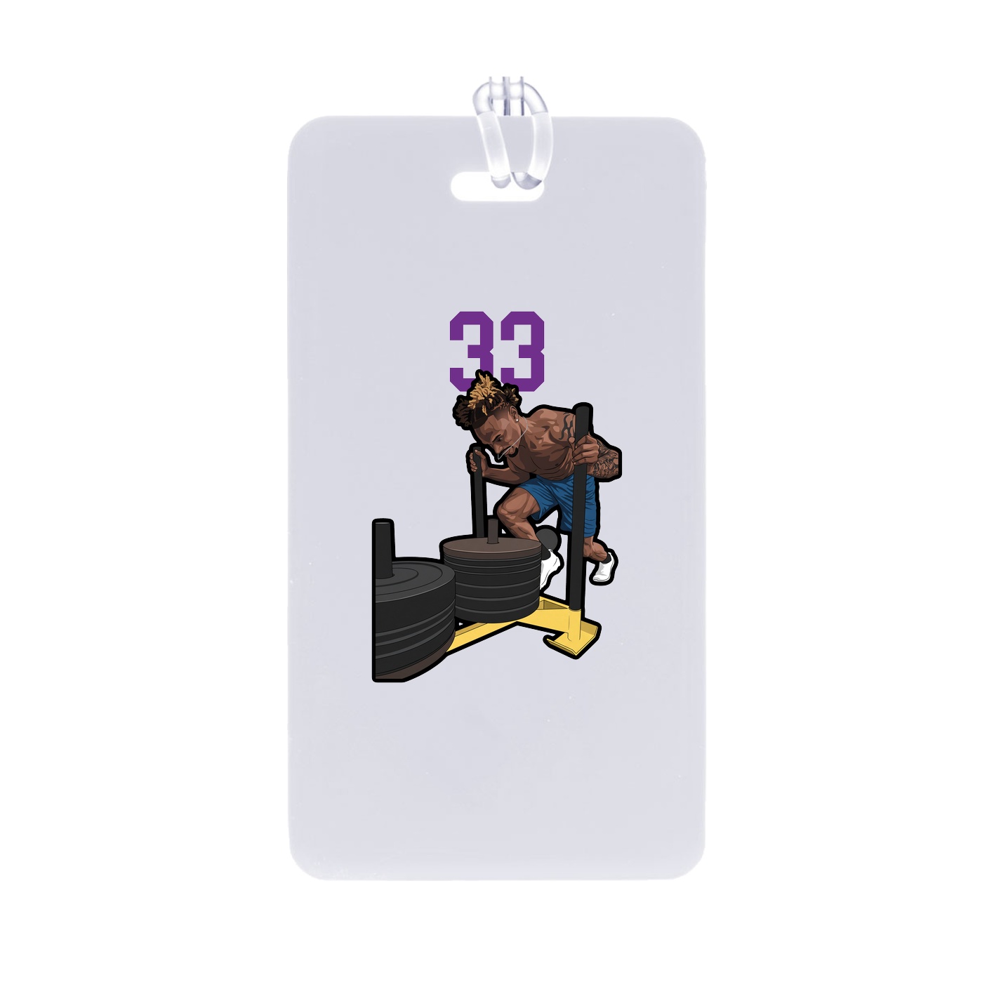 Bag Tag — Number Top in Classic