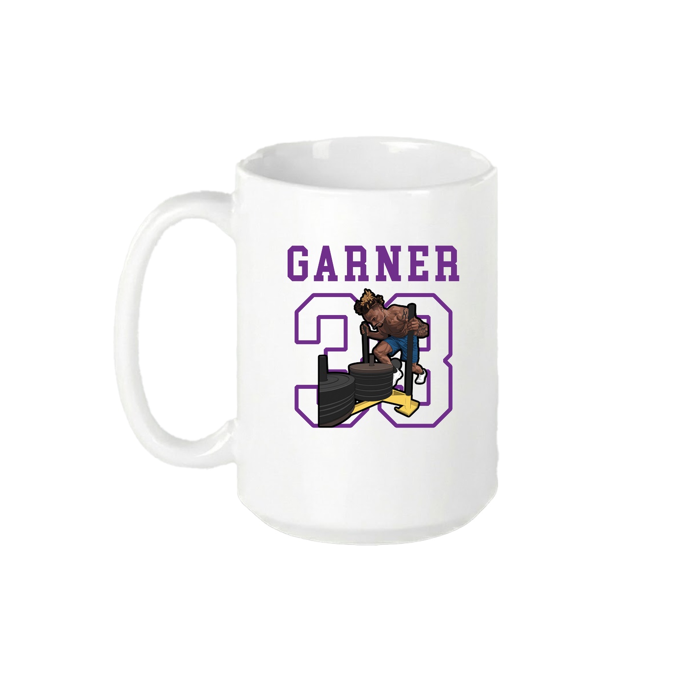 15oz Coffee Mug — Shirsey in White