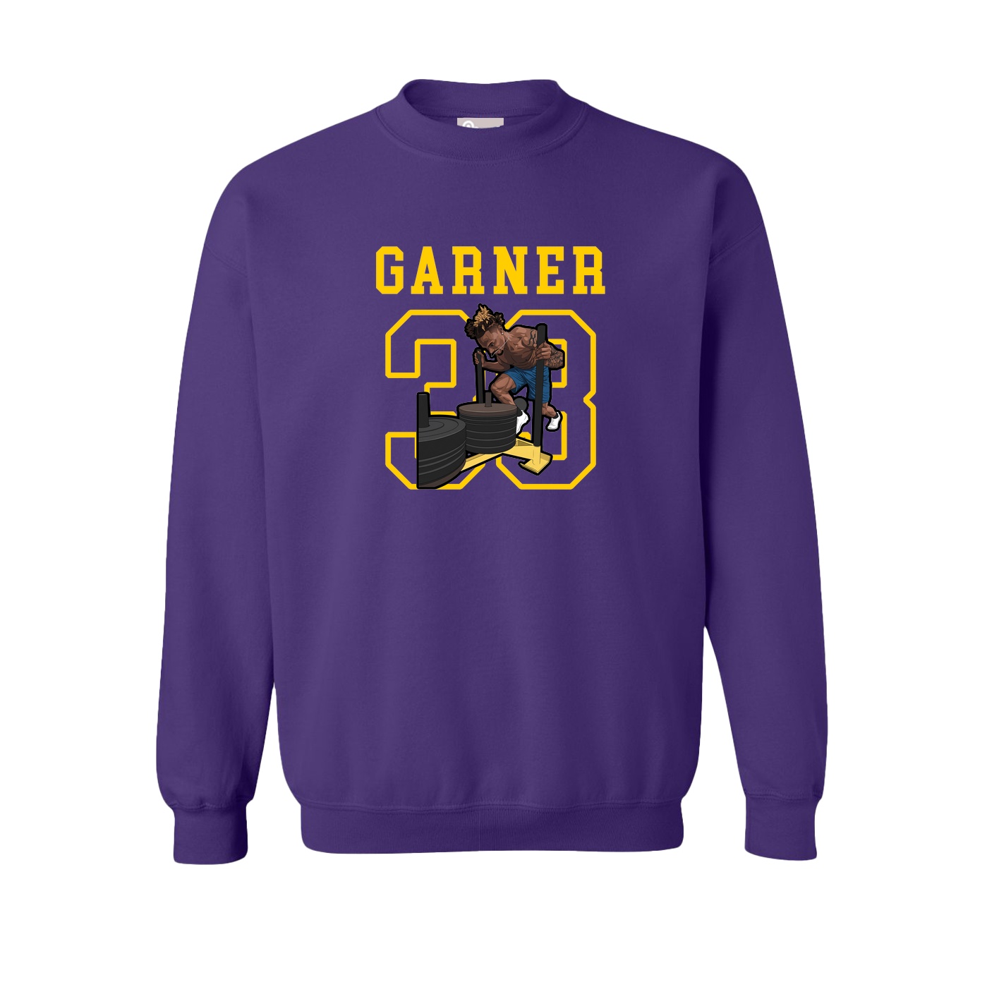 Fleece Crew — Shirsey in Purple