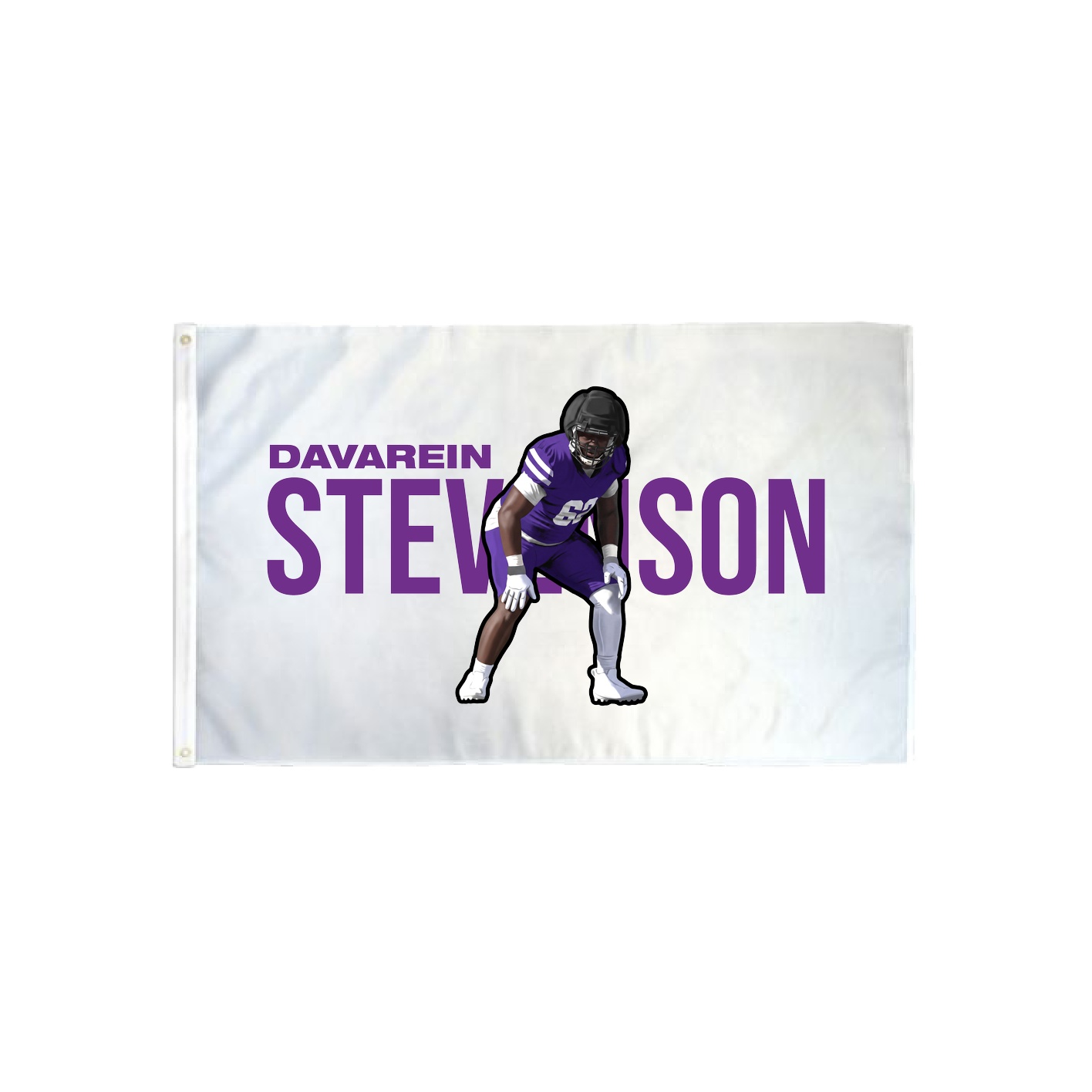 3x5 Flag — Player Name in Classic