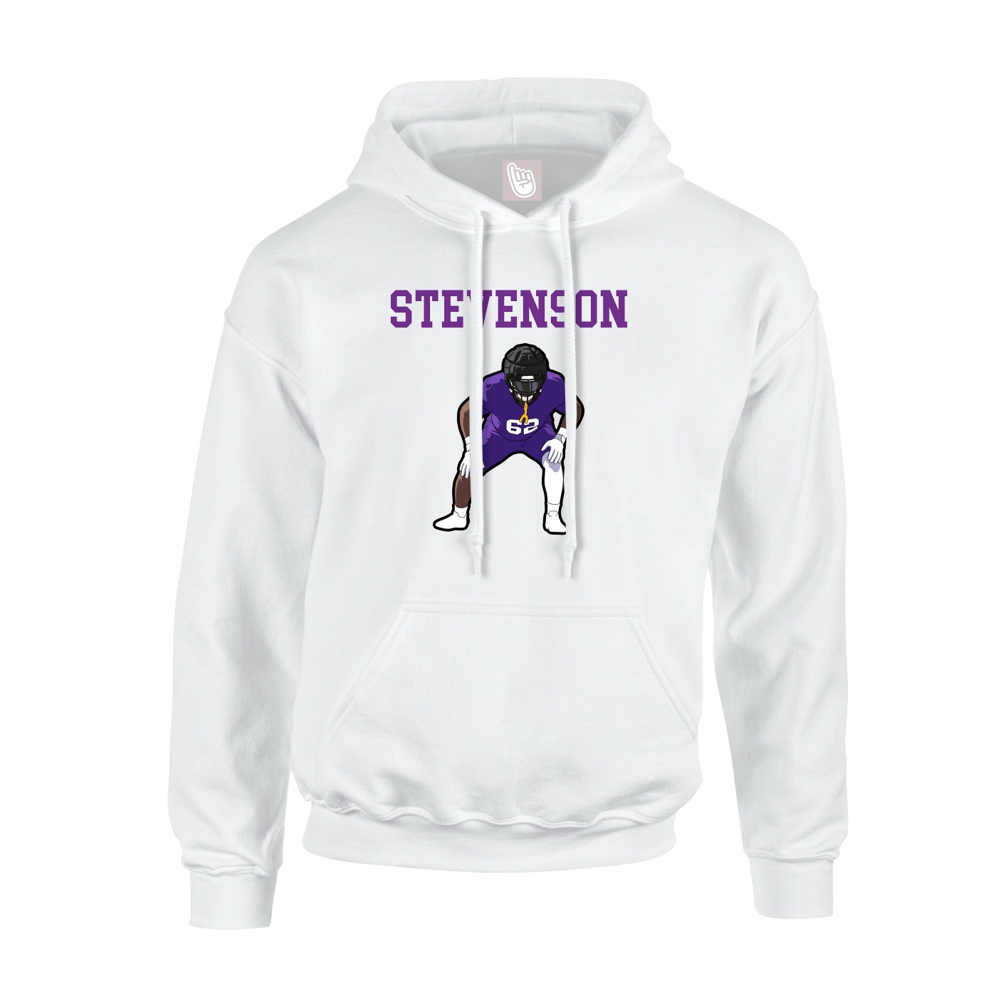 Youth Hoodie — Shirsey in White
