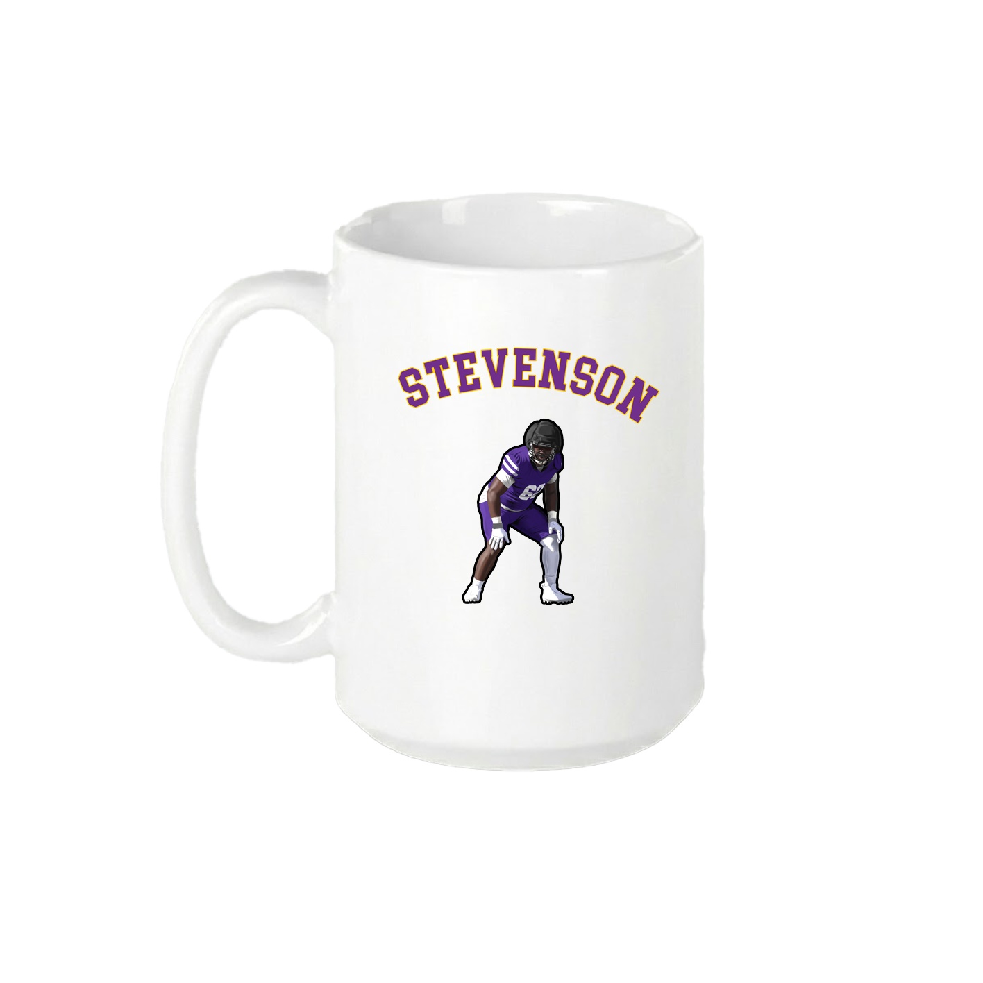 15oz Coffee Mug — Shirsey Arch in White