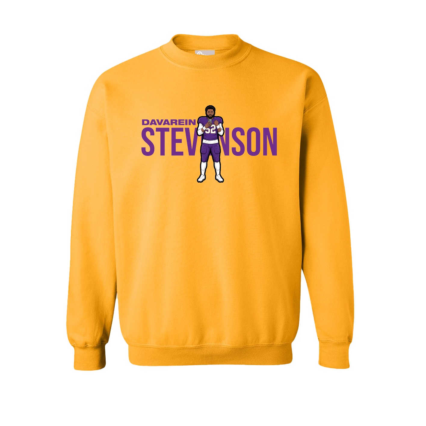 Fleece Crew — Player Name in Gold