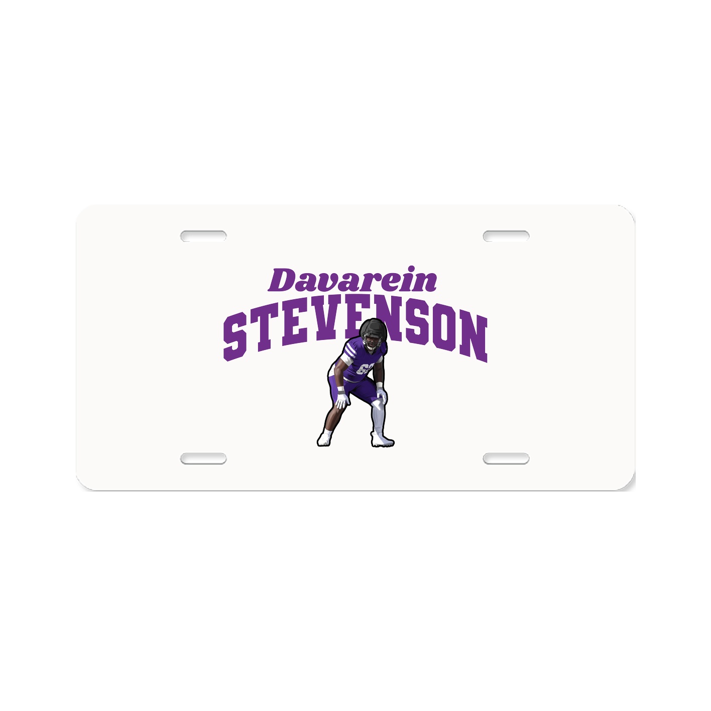 License Plate — Signature Arch in Classic