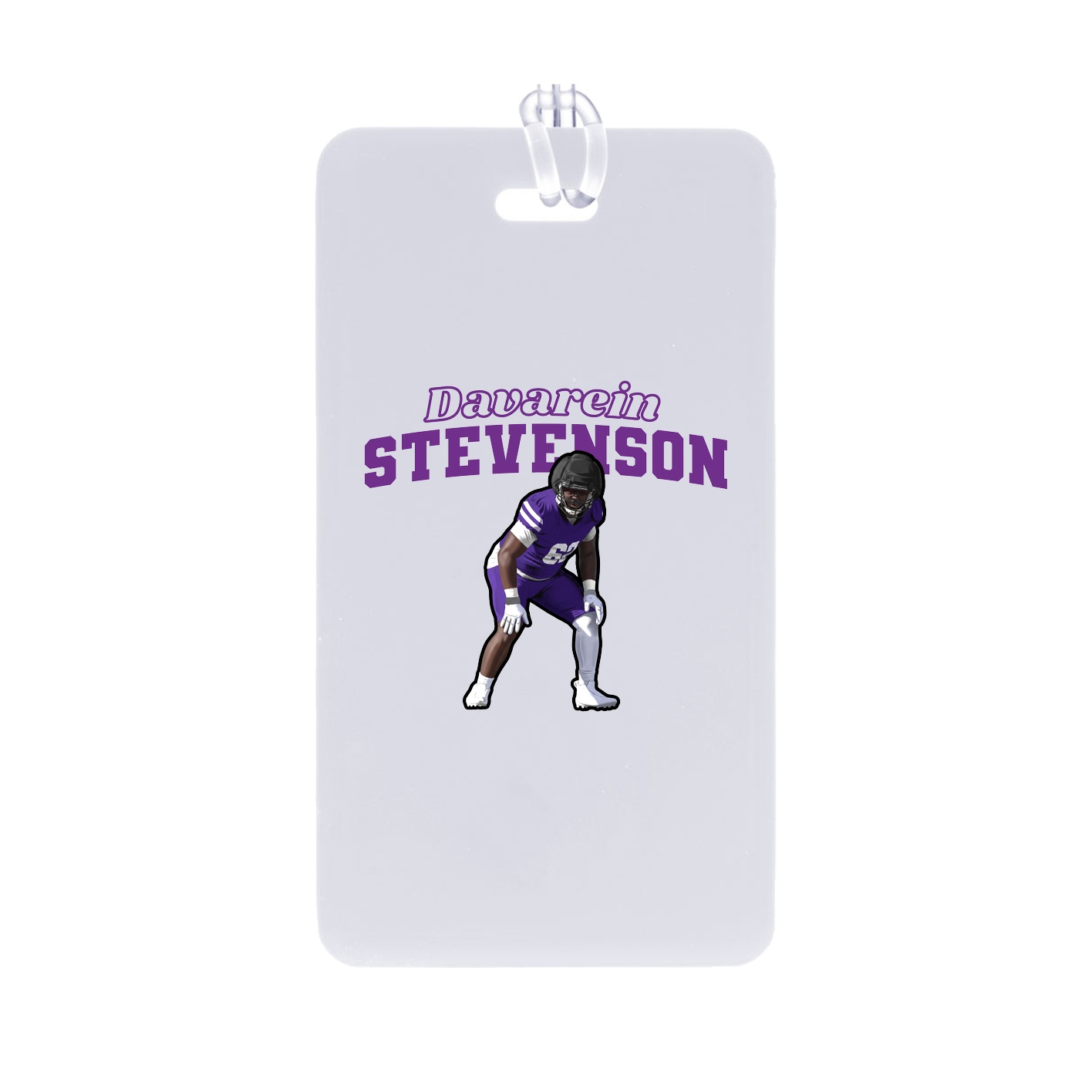 Bag Tag — Name Arch in Classic