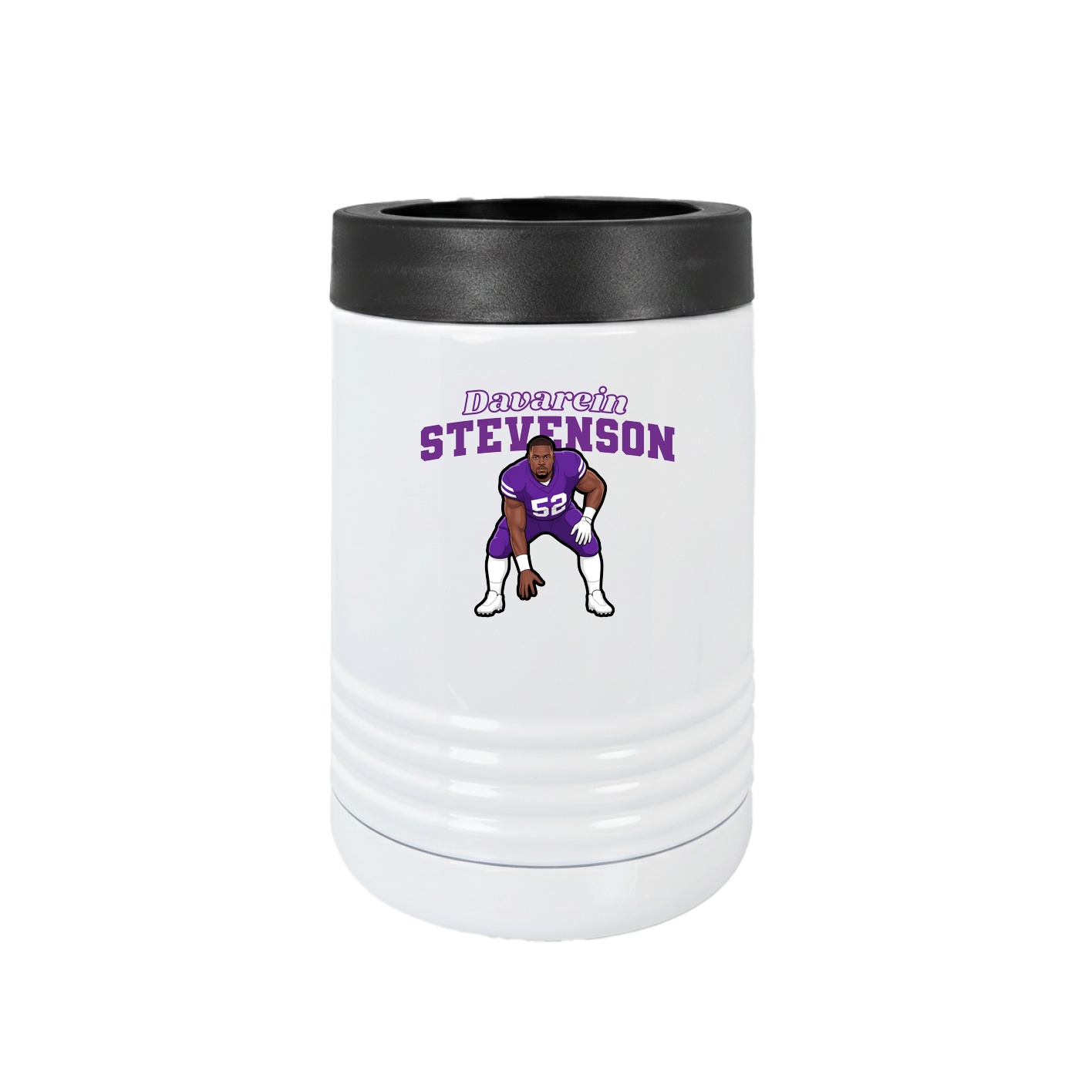 Beverage Holder — Name Arch in White