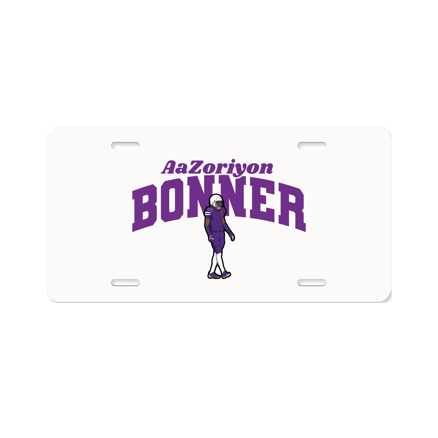License Plate — Signature Arch in Classic