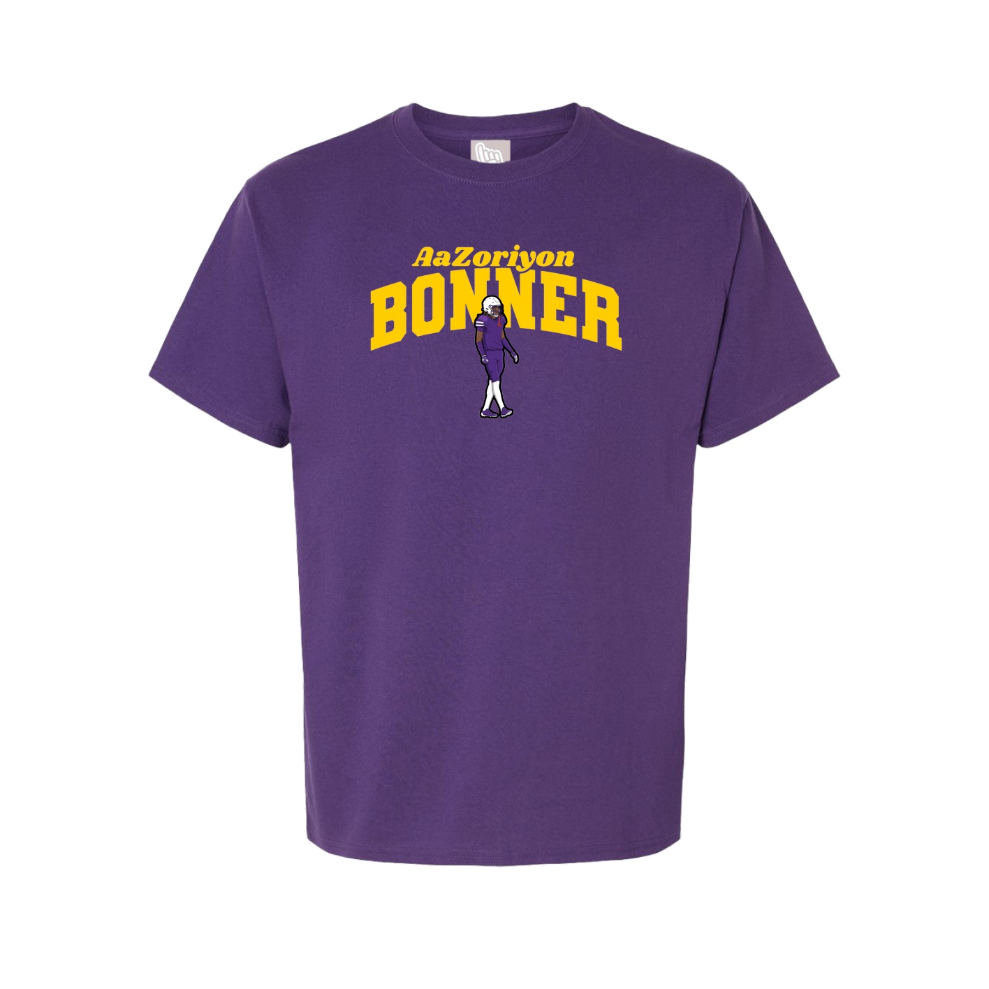 Youth Tee — Signature Arch in Purple