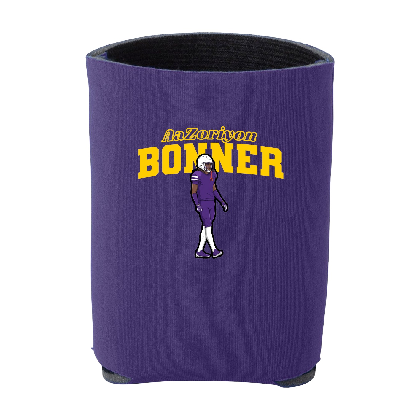 Can Holder — Name Arch in Purple