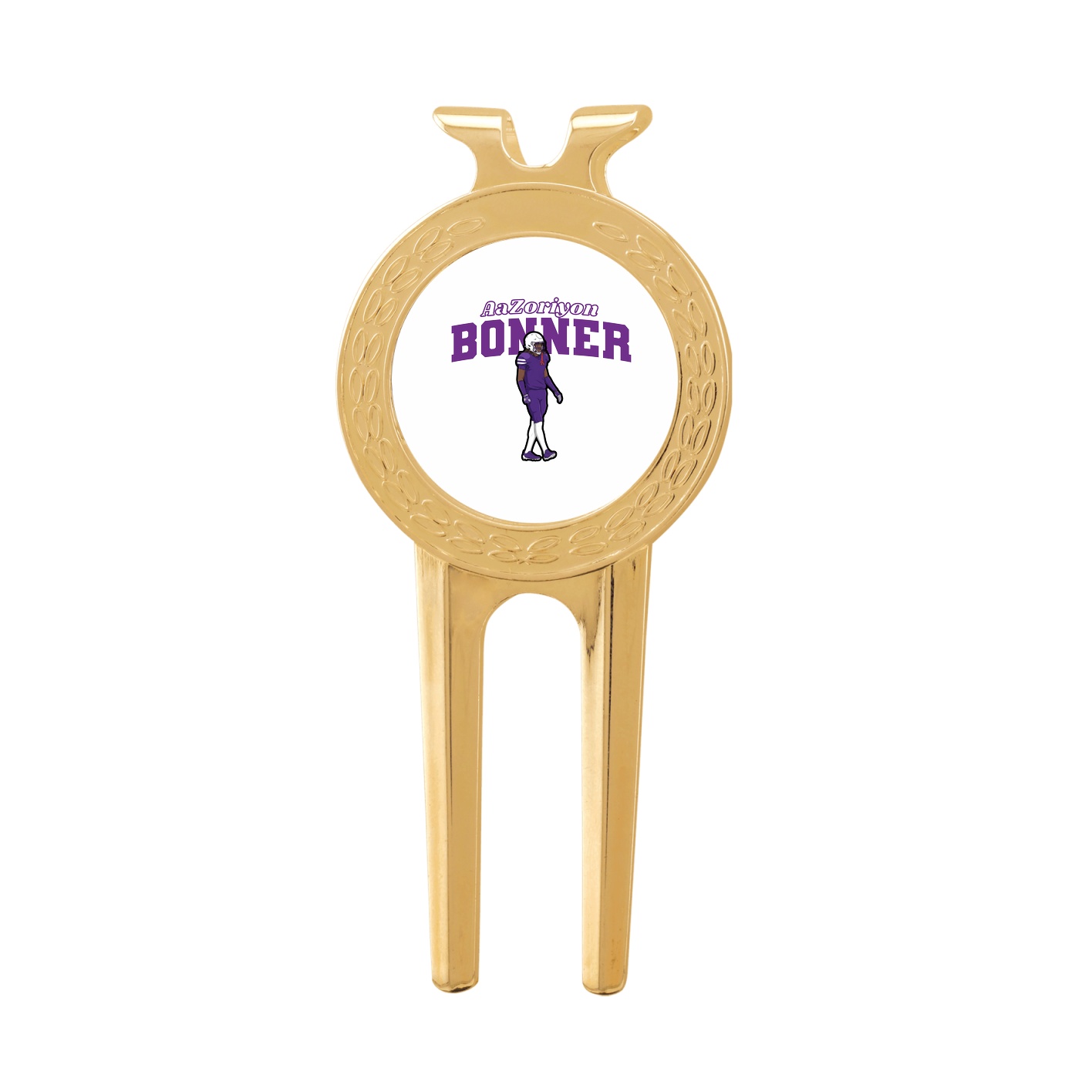 Divot Tool with Ball Marker — Name Arch in Classic