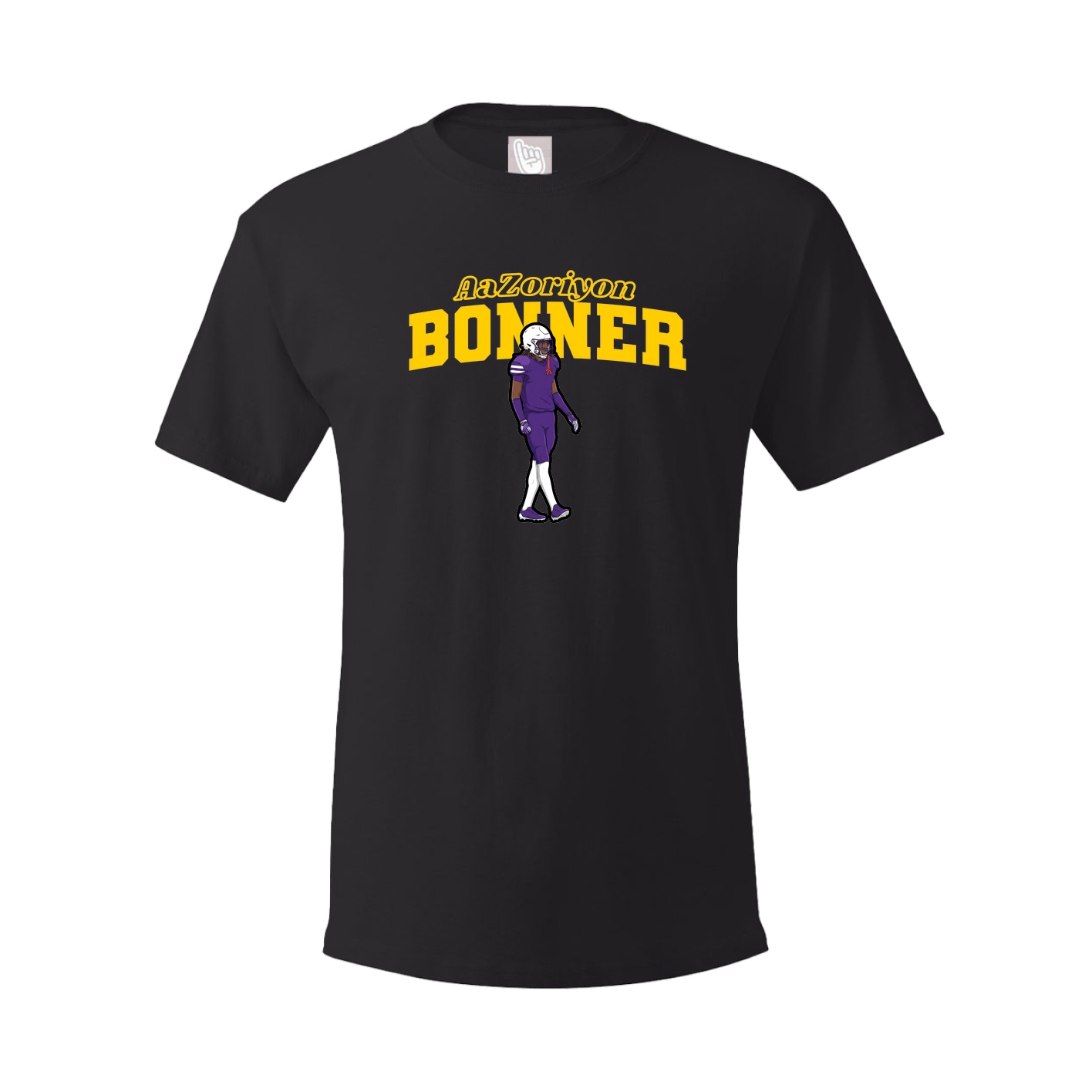 Tee — Name Arch in Black