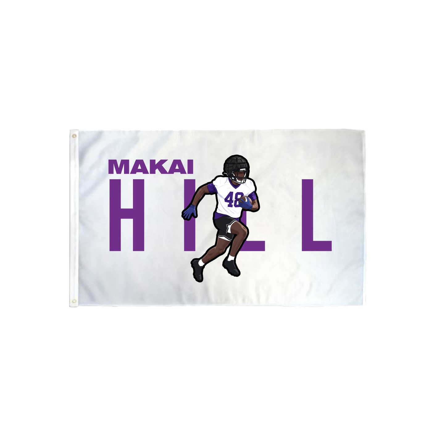 3x5 Flag — Player Name in Classic
