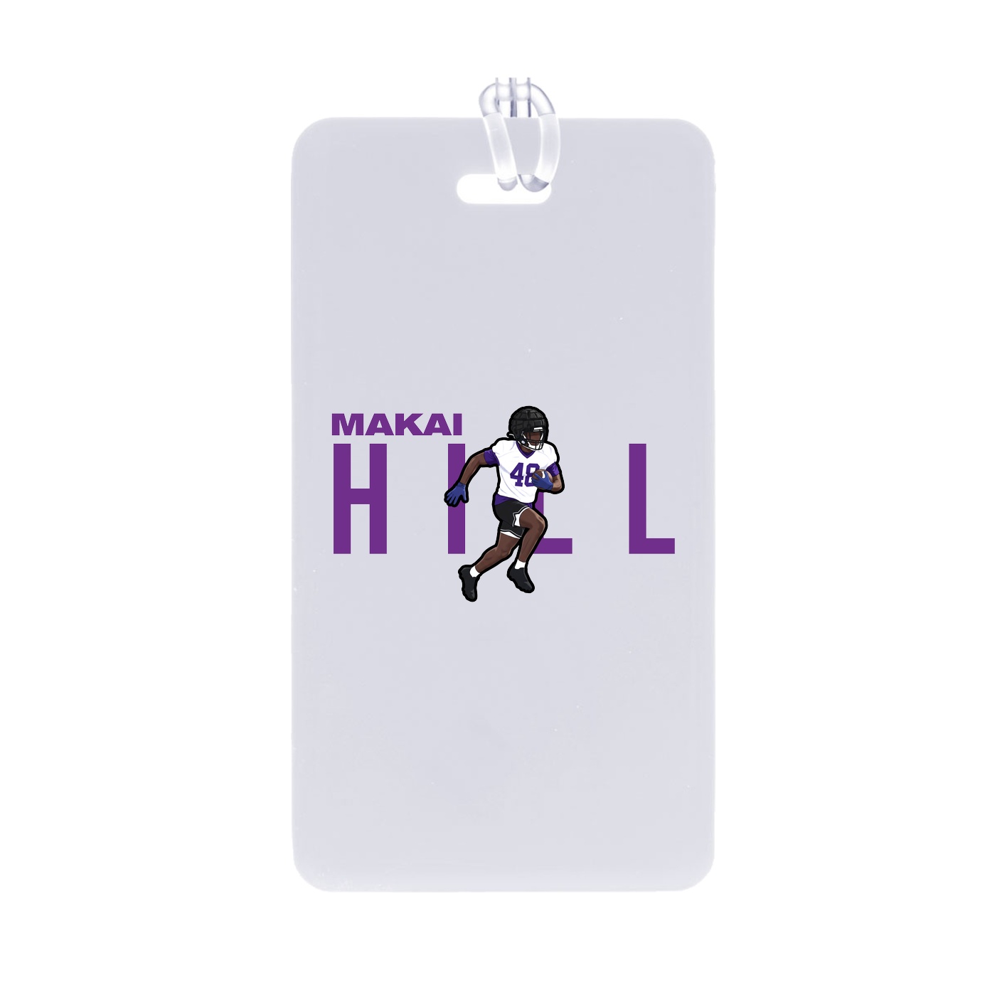 Bag Tag — Player Name in Classic