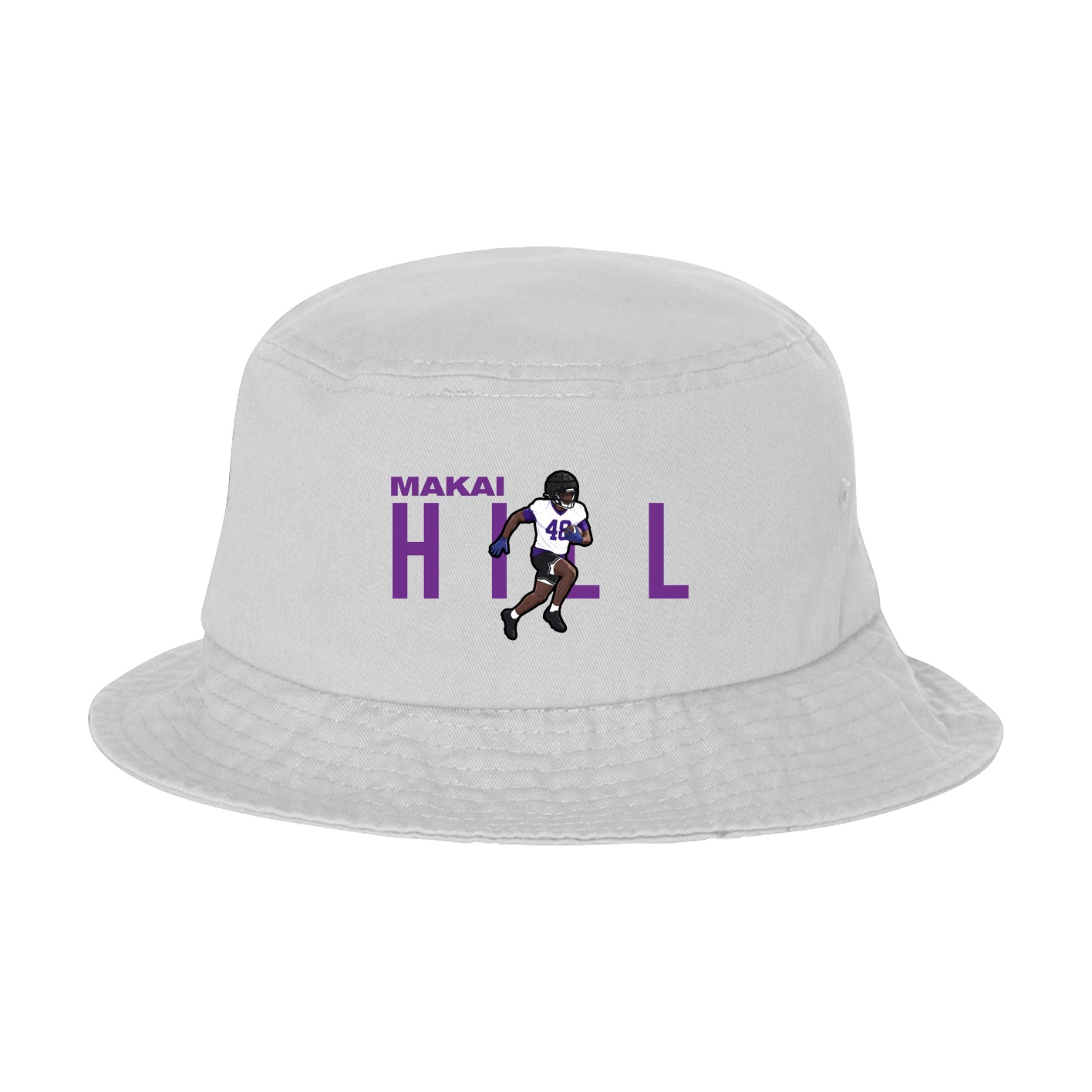 Bucket Cap — Player Name in White