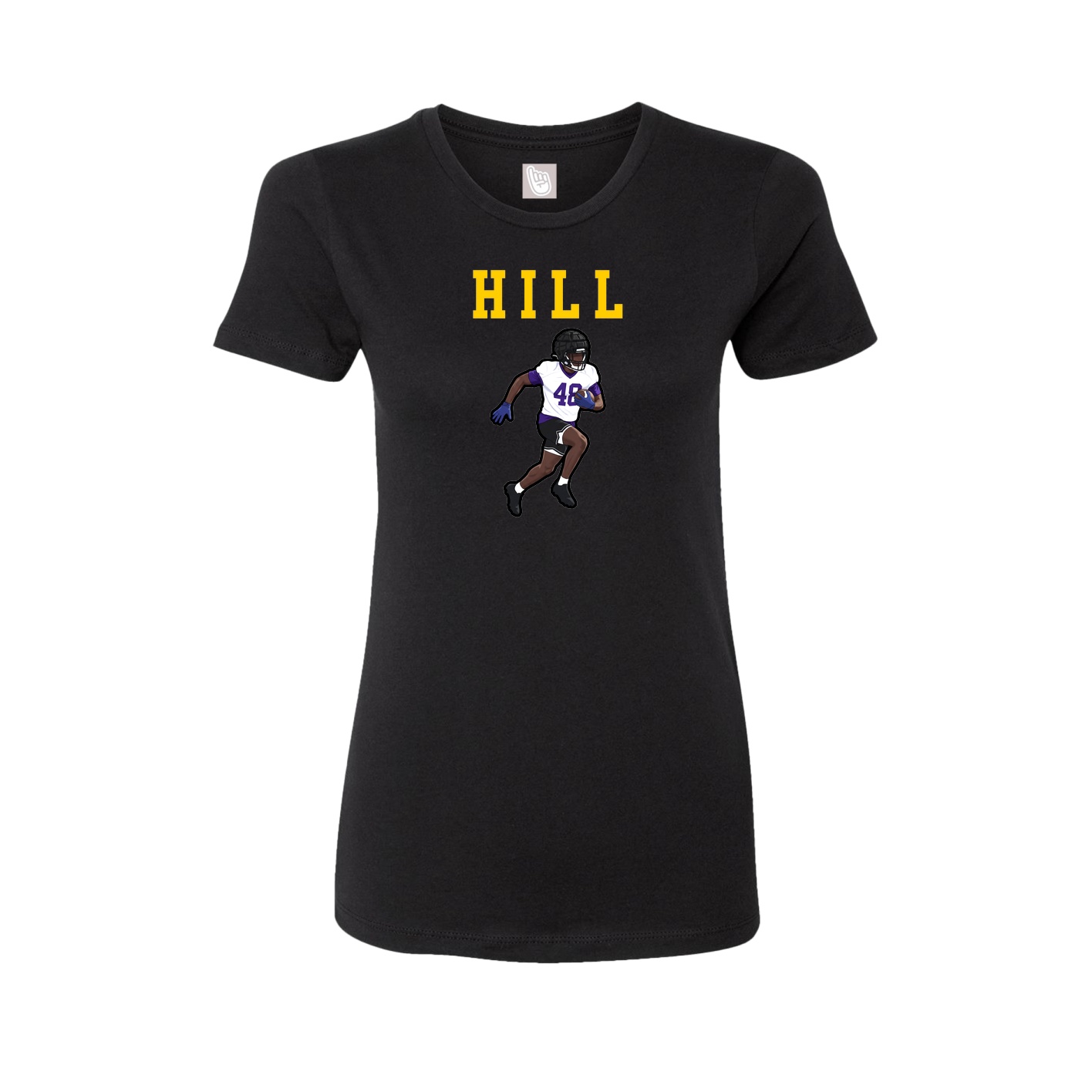 Fitted Women's Tee — Shirsey in Black