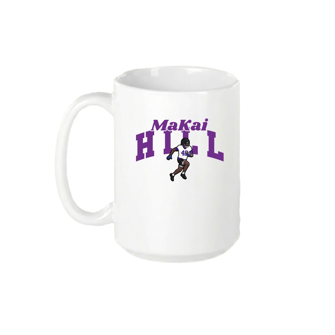 15oz Coffee Mug — Signature Arch in White