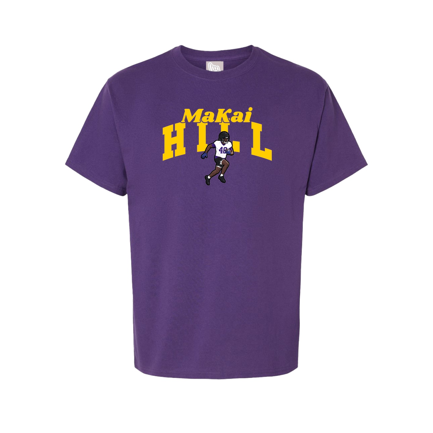 Tee — Signature Arch in Purple