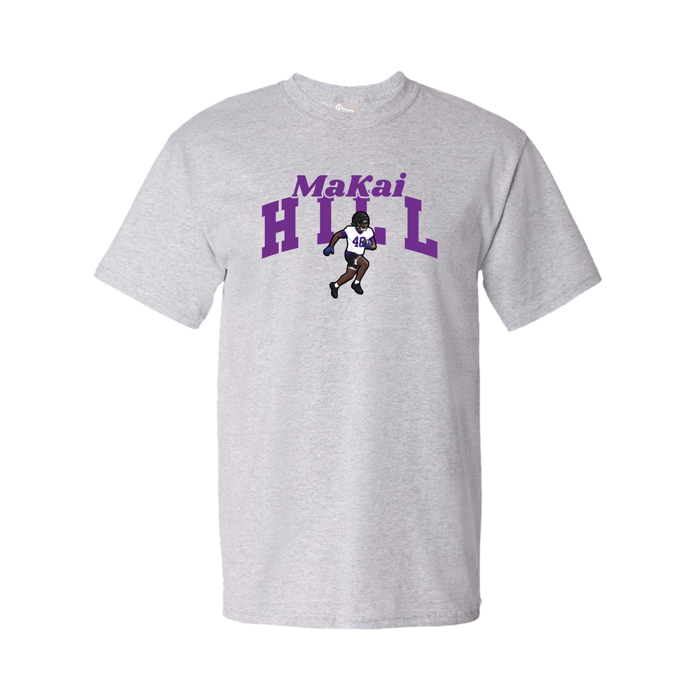 Youth Tee — Signature Arch in Grey