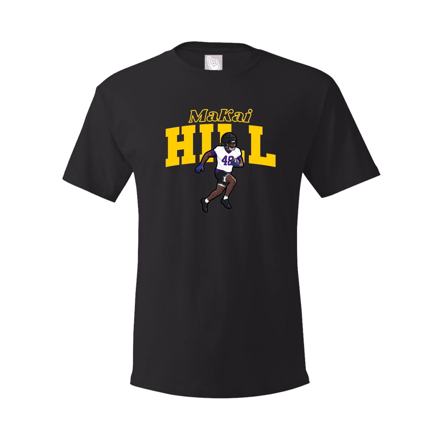 Tee — Name Arch in Black