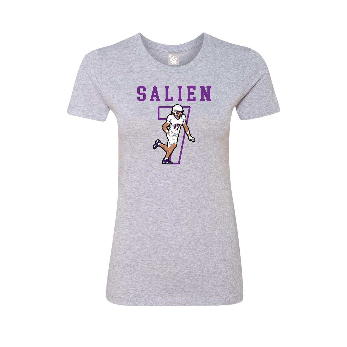 Fitted Women's Tee — Shirsey in Grey