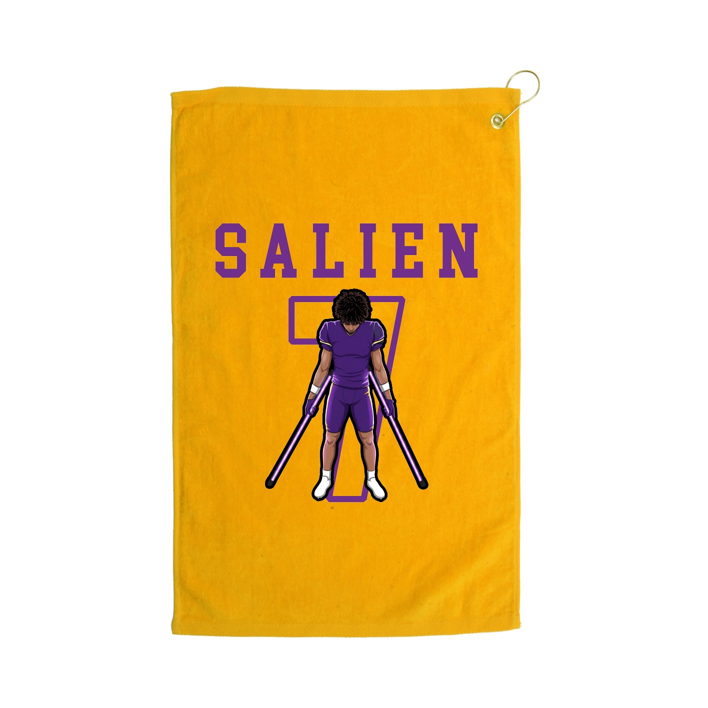 Golf Towel — Shirsey in Gold