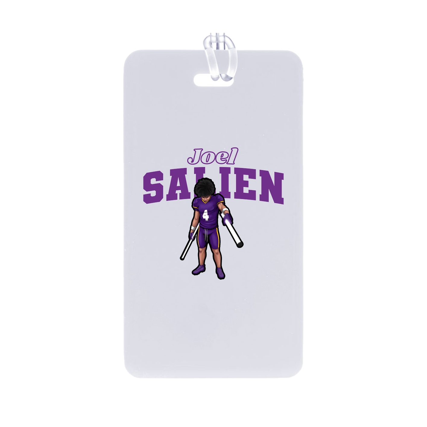 Bag Tag — Name Arch in Classic