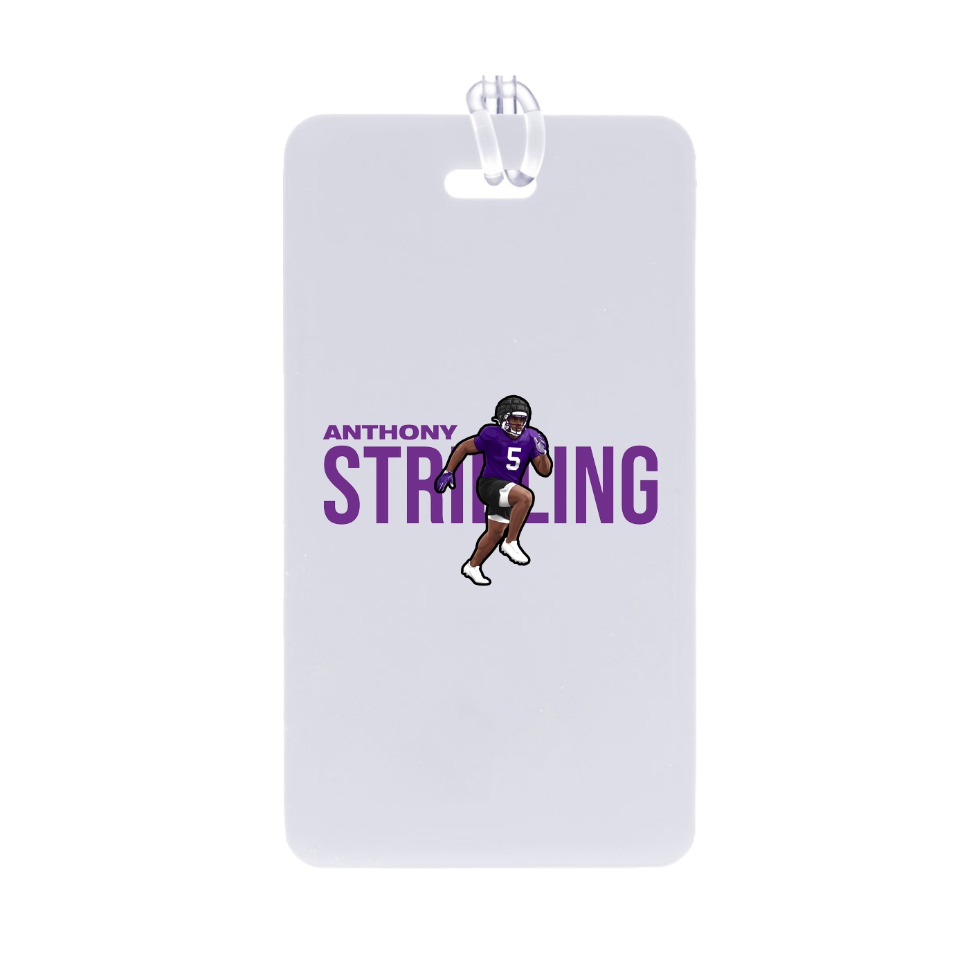 Bag Tag — Player Name in Classic