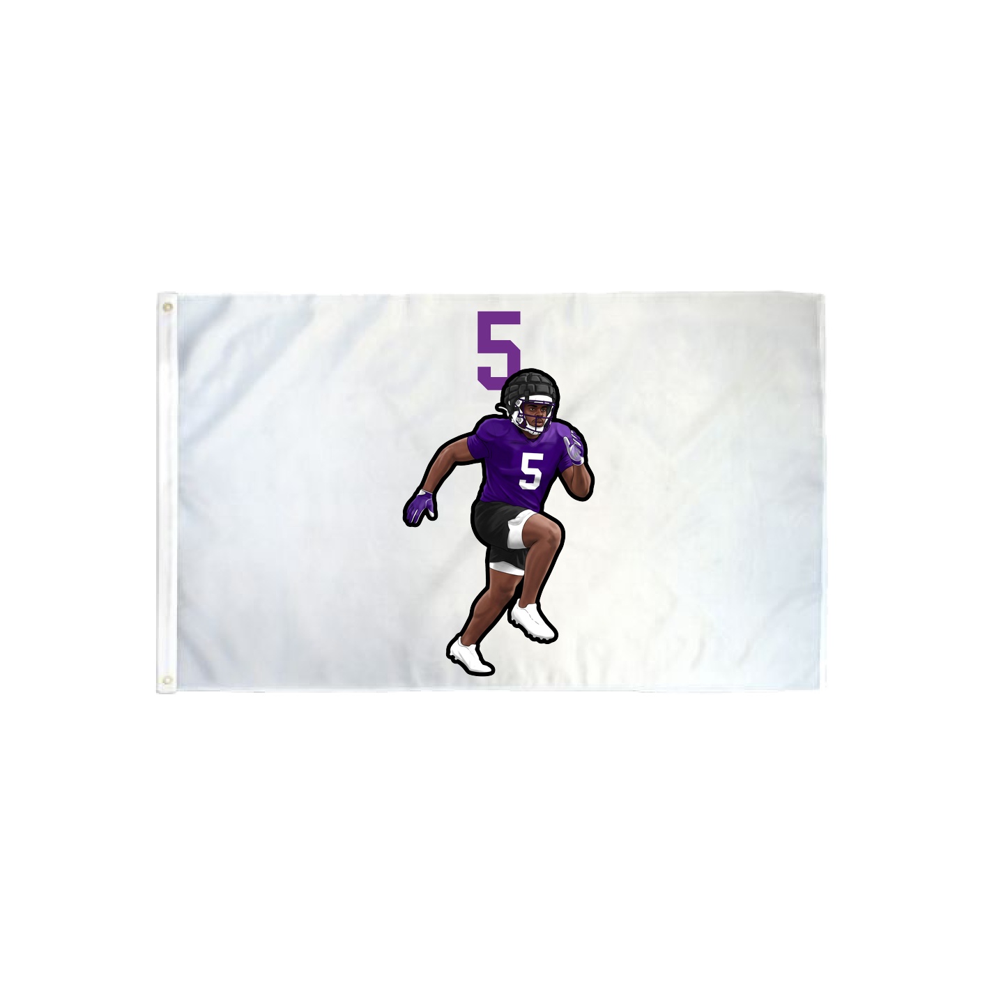 3x5 Flag — Number Top in Classic