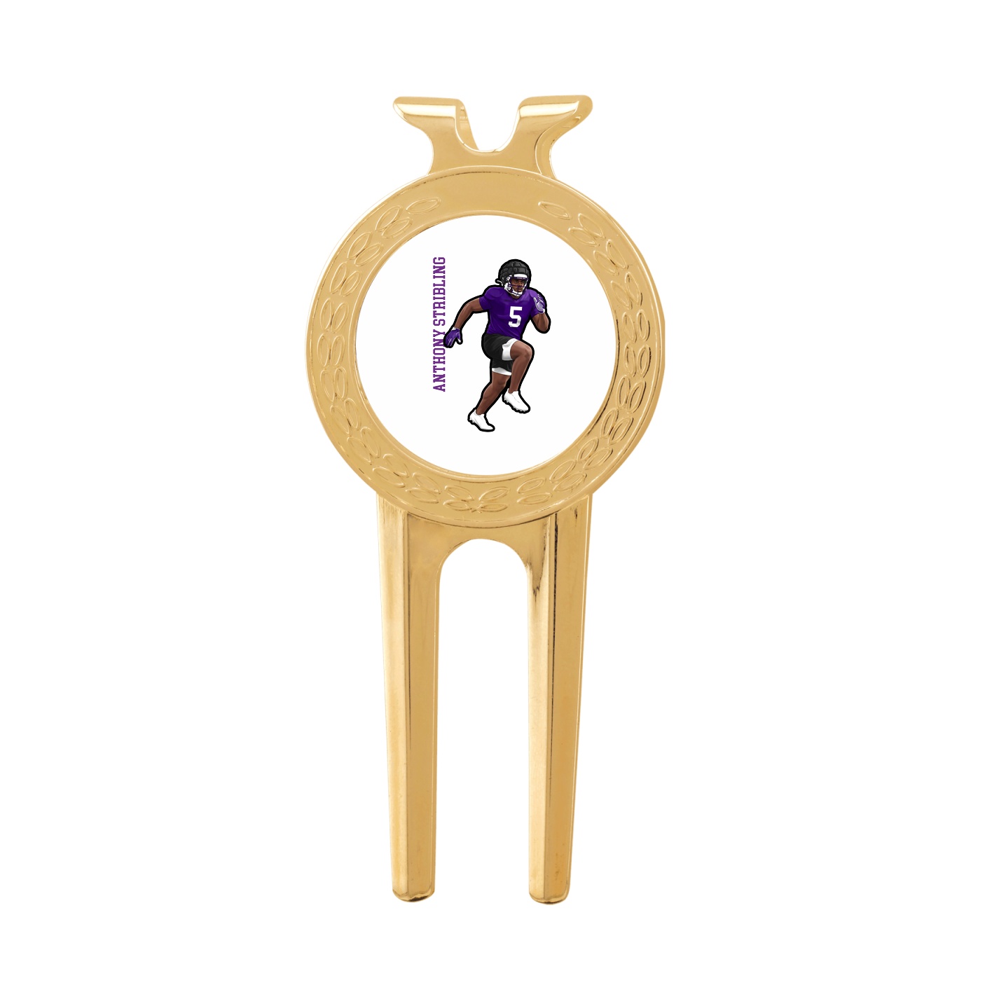 Divot Tool with Ball Marker — Name Vertical in Classic