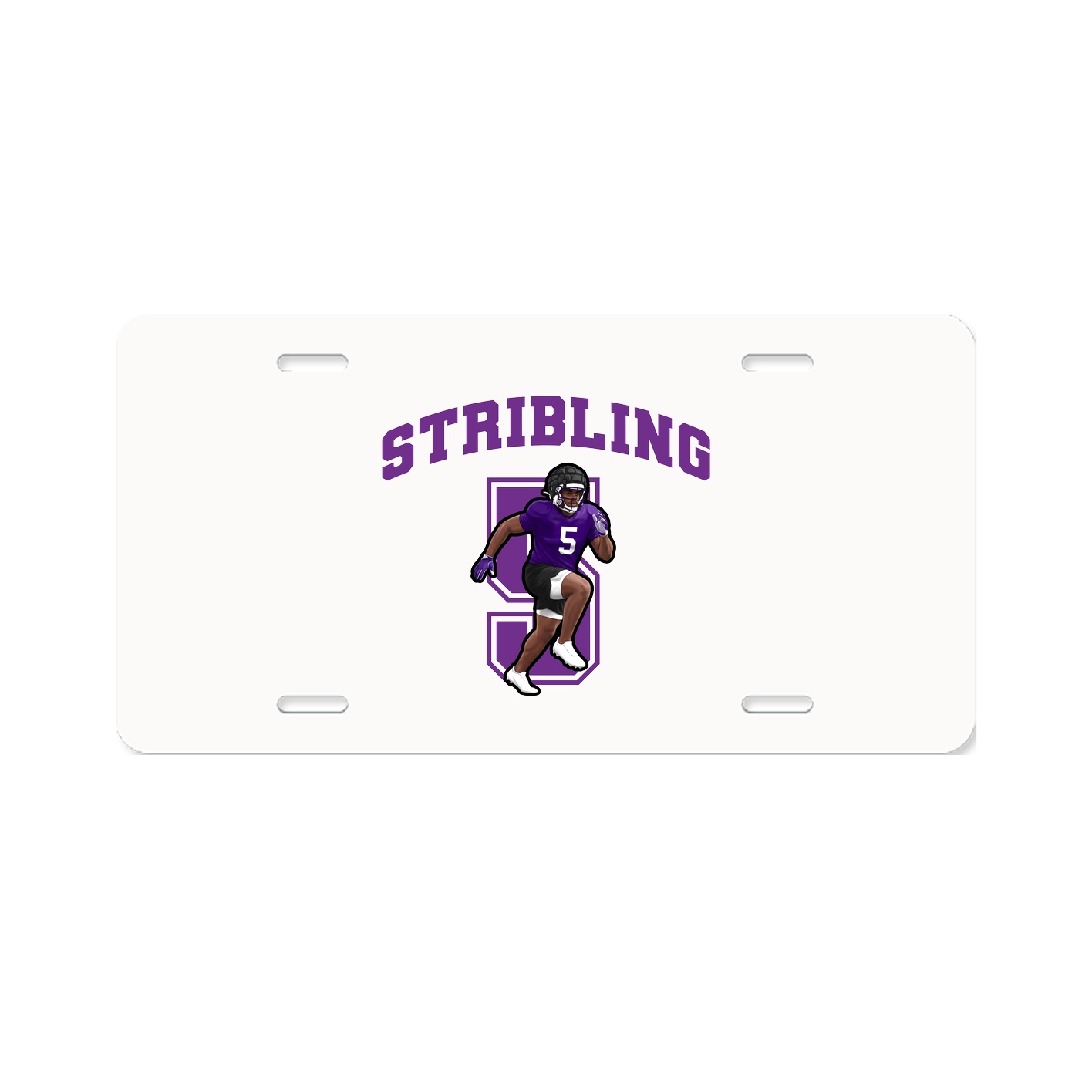 License Plate — Number in Classic