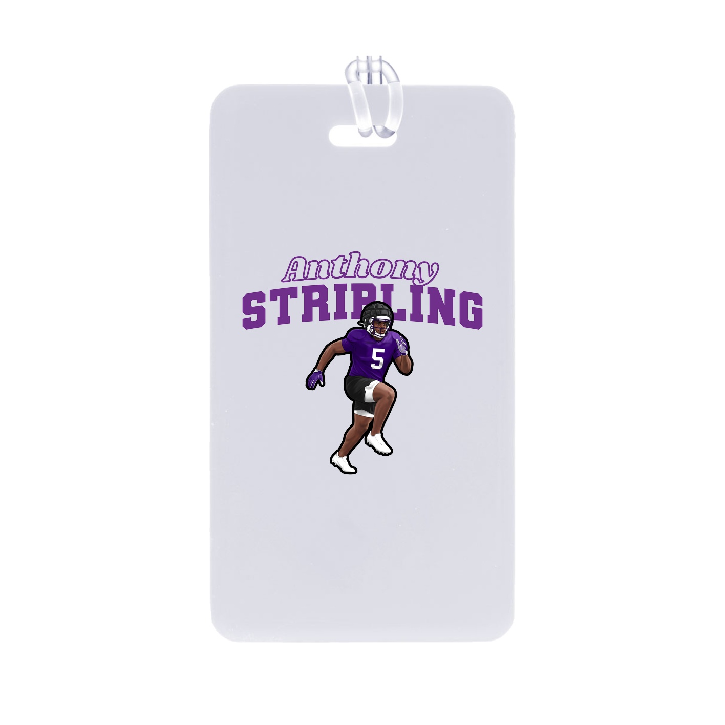 Bag Tag — Name Arch in Classic