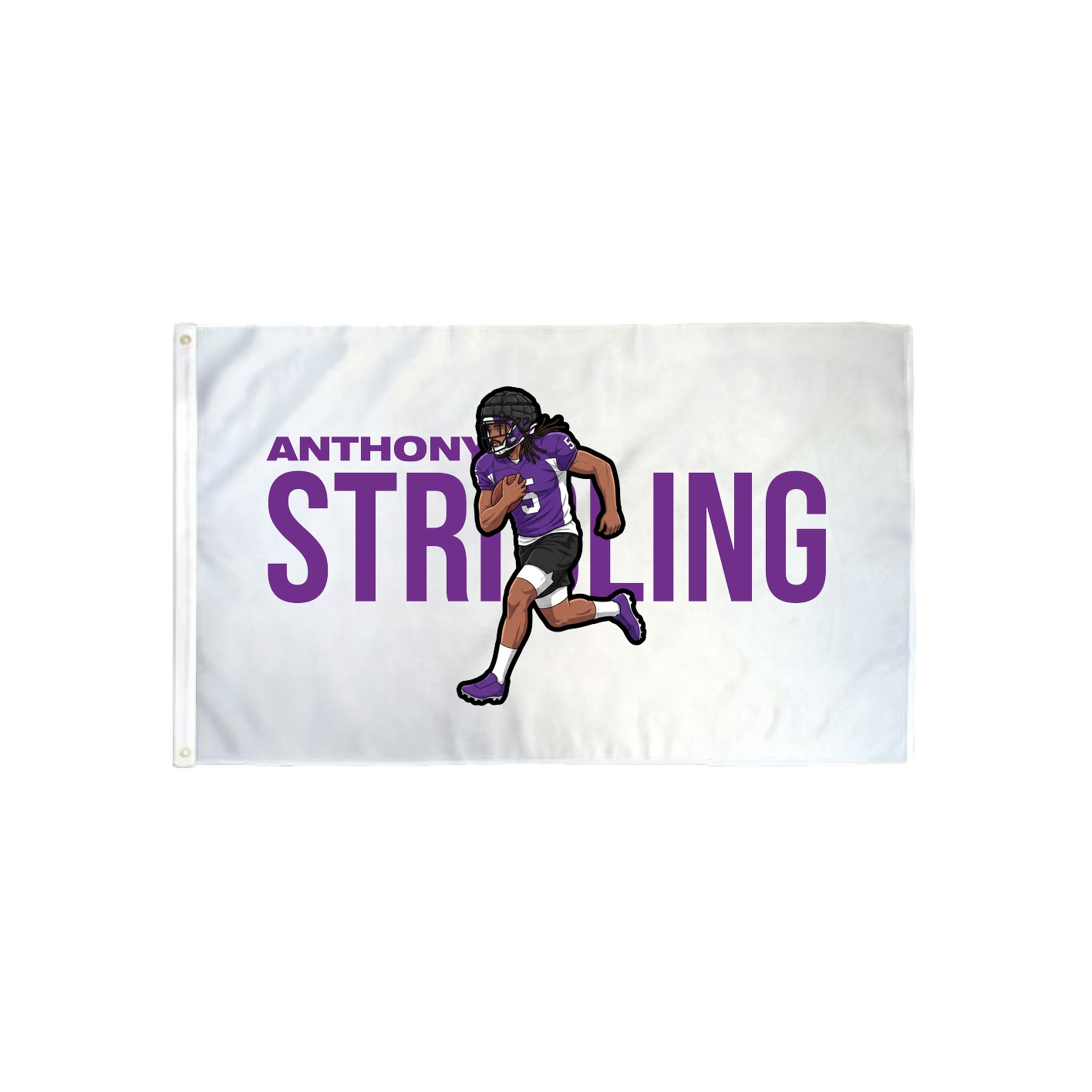 3x5 Flag — Player Name in Classic