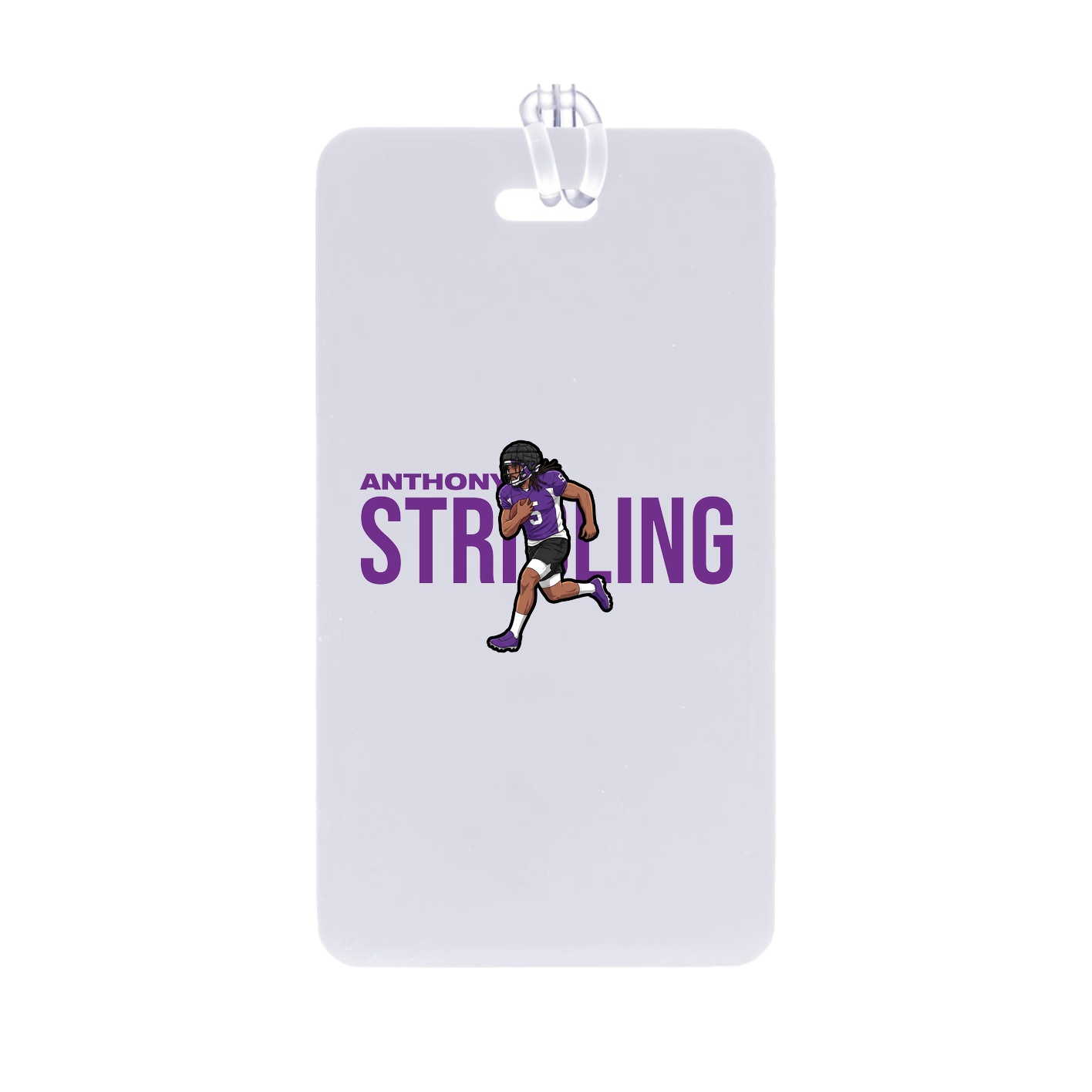 Bag Tag — Player Name in Classic