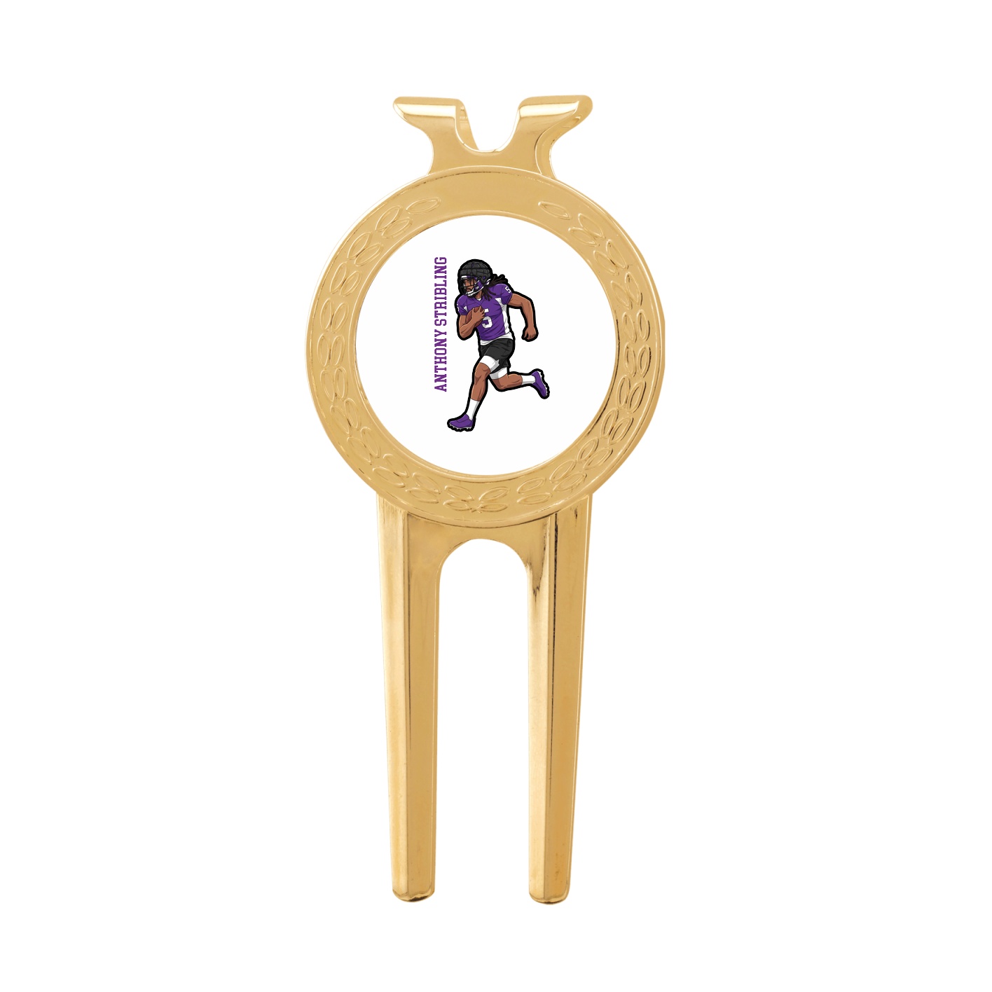 Divot Tool with Ball Marker — Name Vertical in Classic