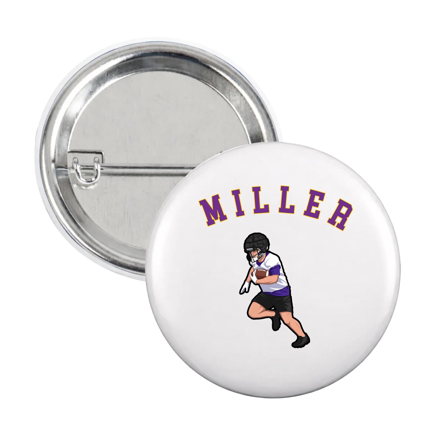 Game Day Button — Shirsey Arch in White