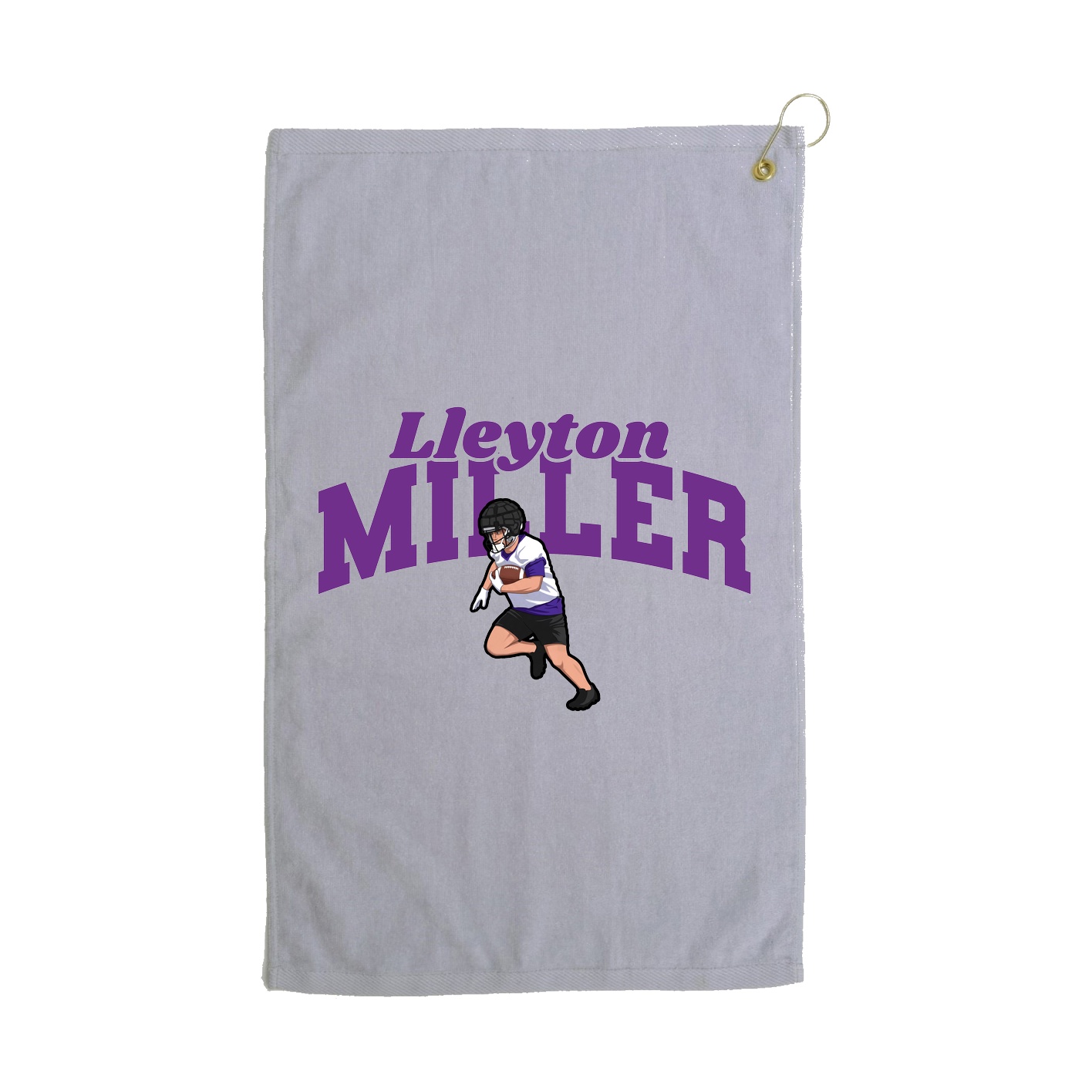 Golf Towel — Signature Arch in Grey