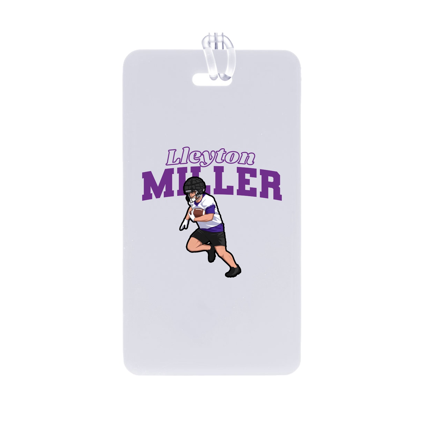 Bag Tag — Name Arch in Classic