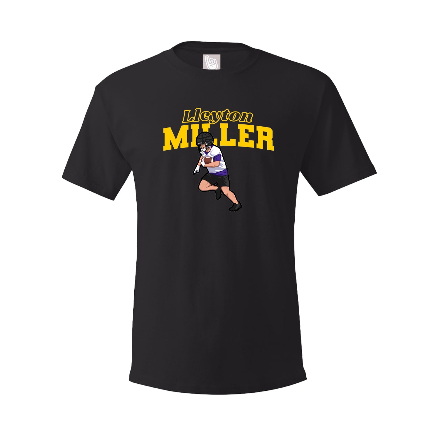 Tee — Name Arch in Black