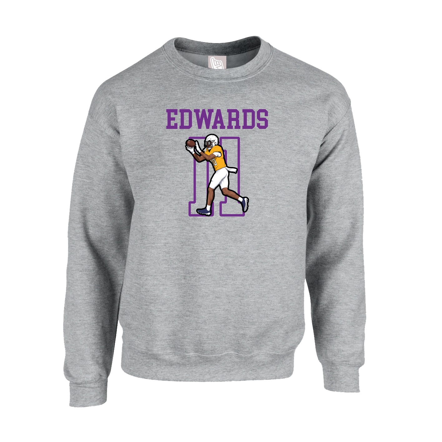 Fleece Crew — Shirsey in Grey