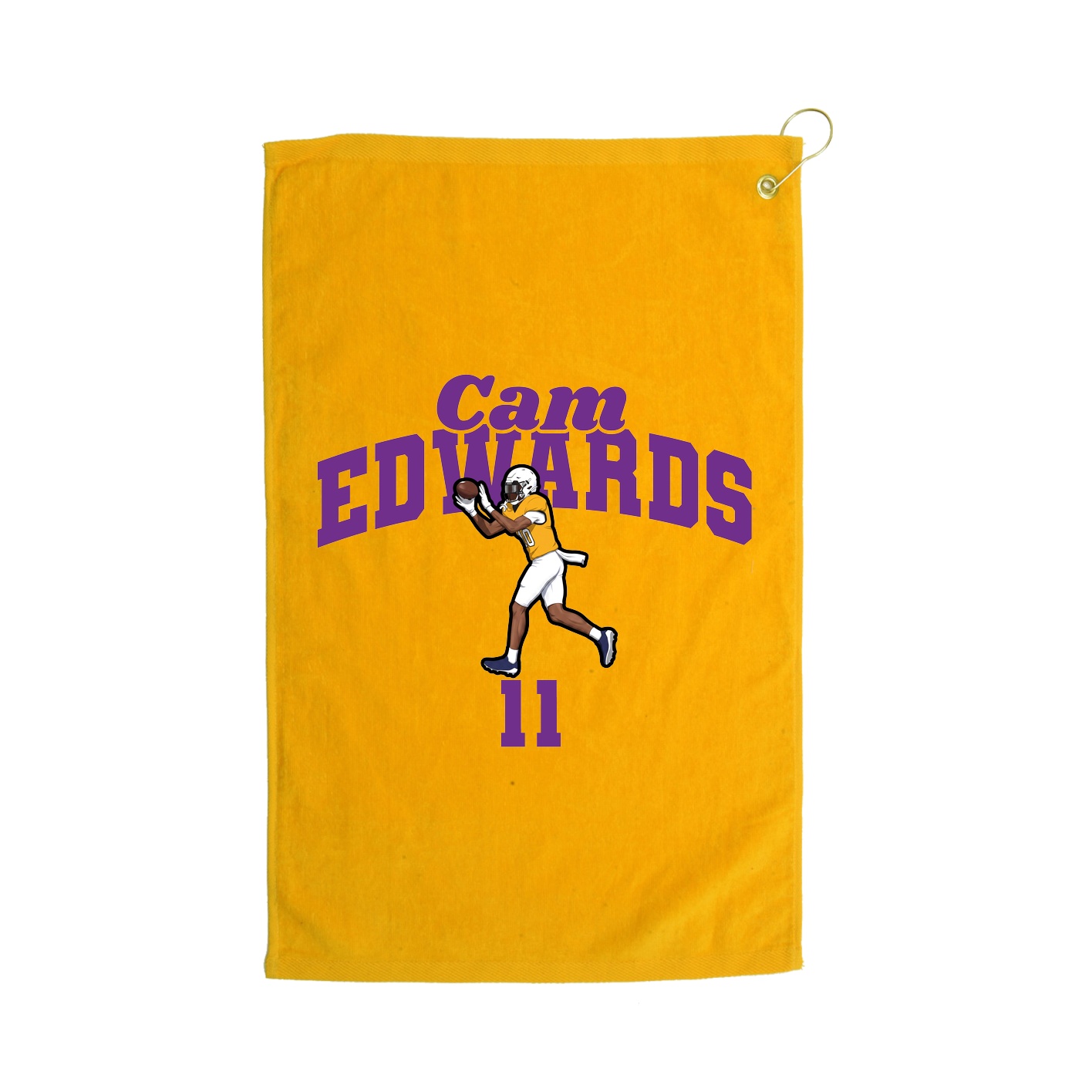 Golf Towel — Signature Arch in Gold