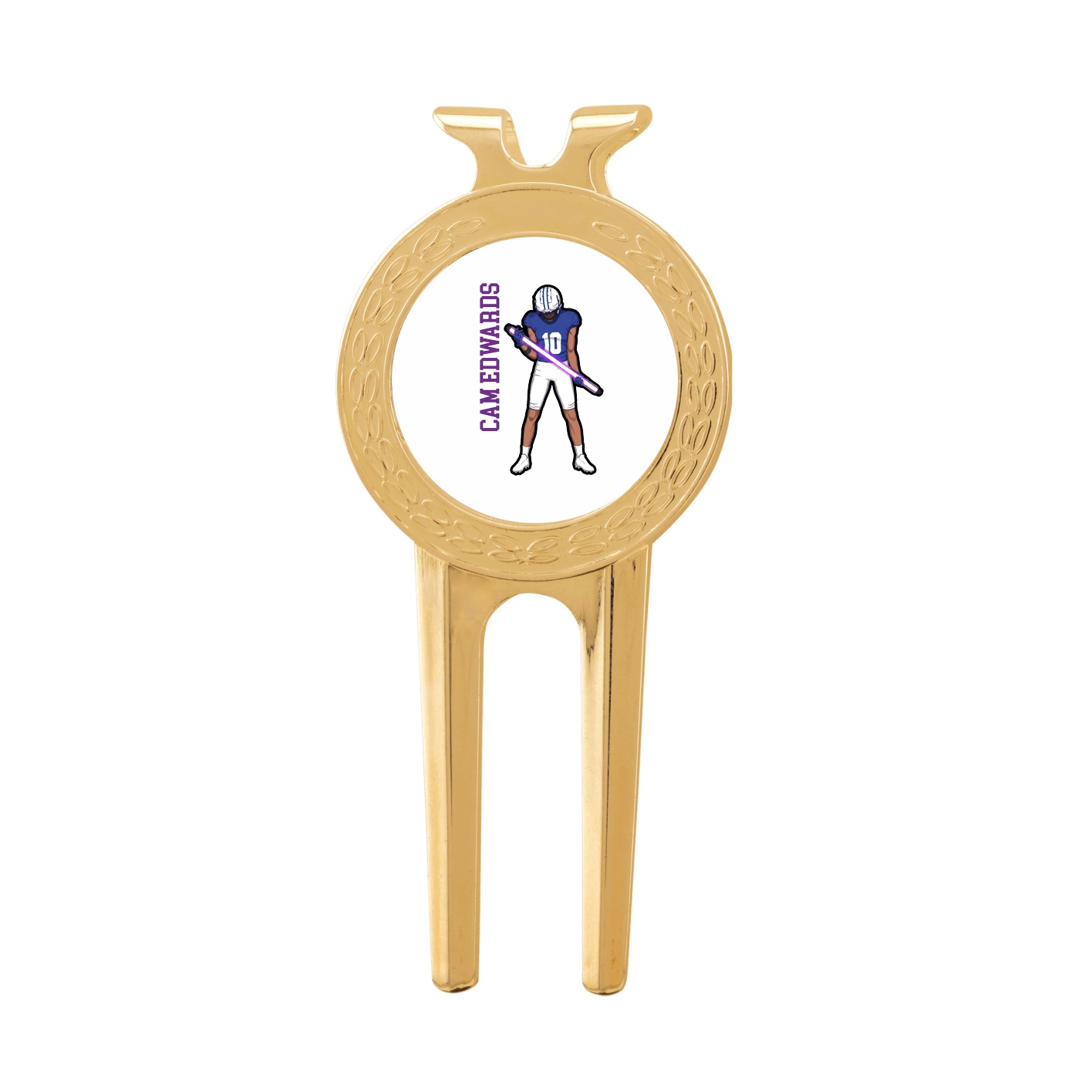Divot Tool with Ball Marker — Name Vertical in Classic