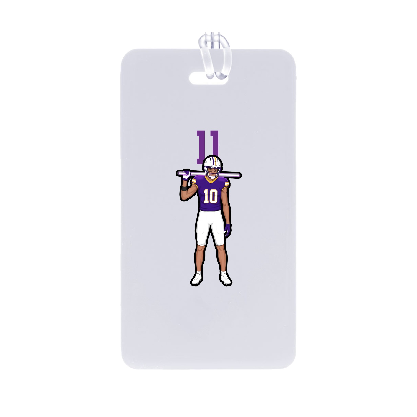 Bag Tag — Number Top in Classic