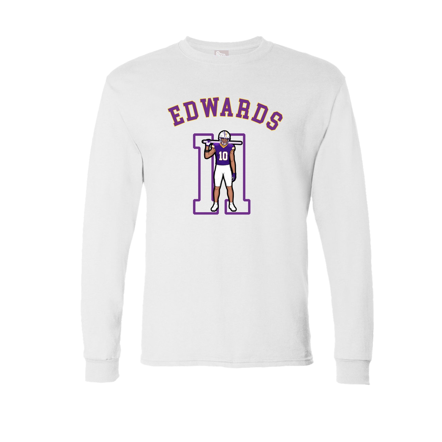 Long Sleeve Tee — Shirsey Arch in White