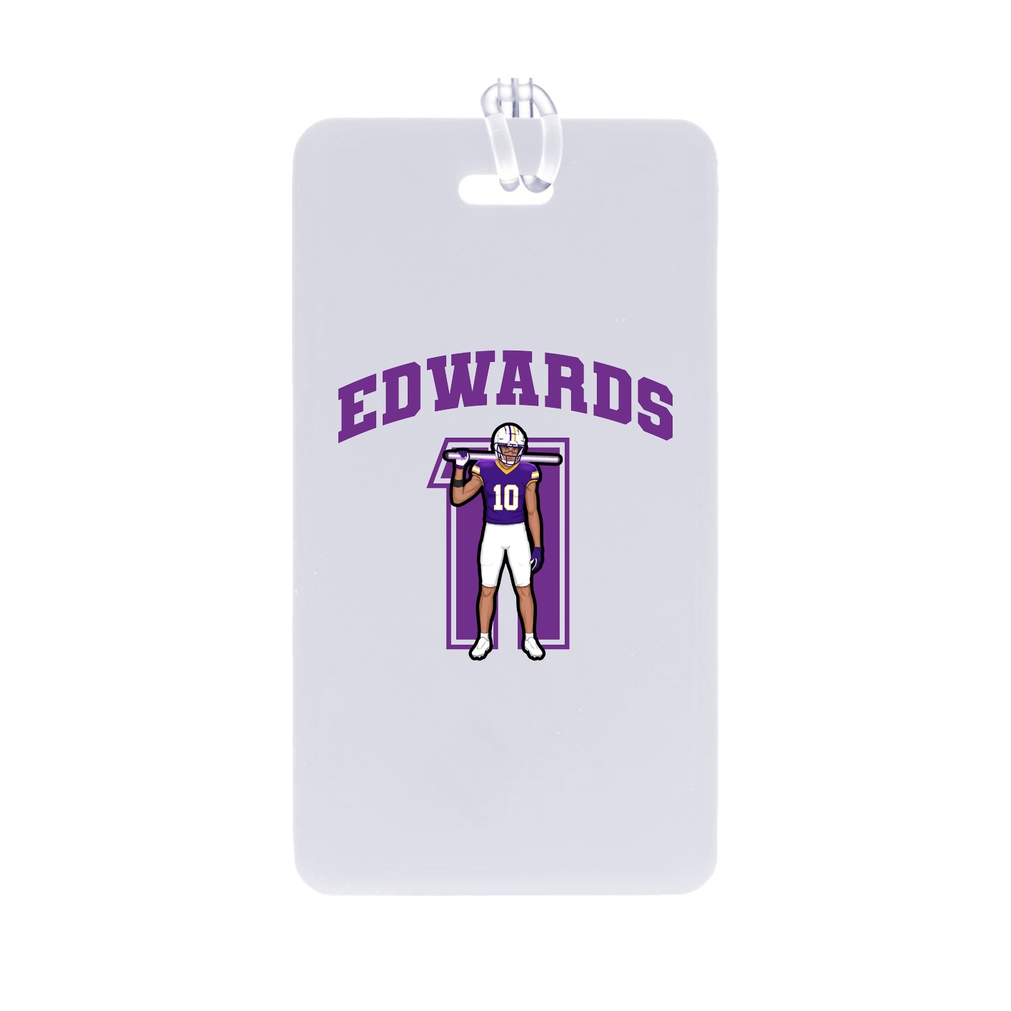 Bag Tag — Number in Classic